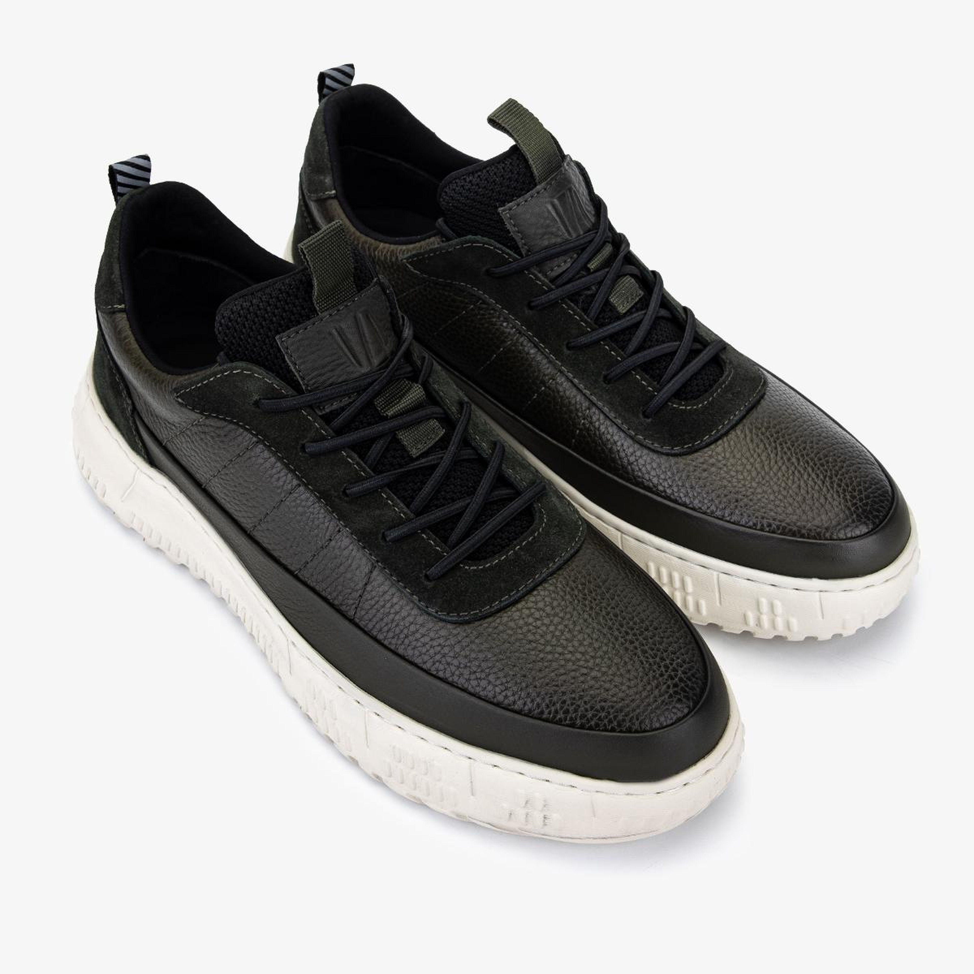 Valmenti Erkek Hakiki Deri Haki Sneakers & Spor Ayakkabı