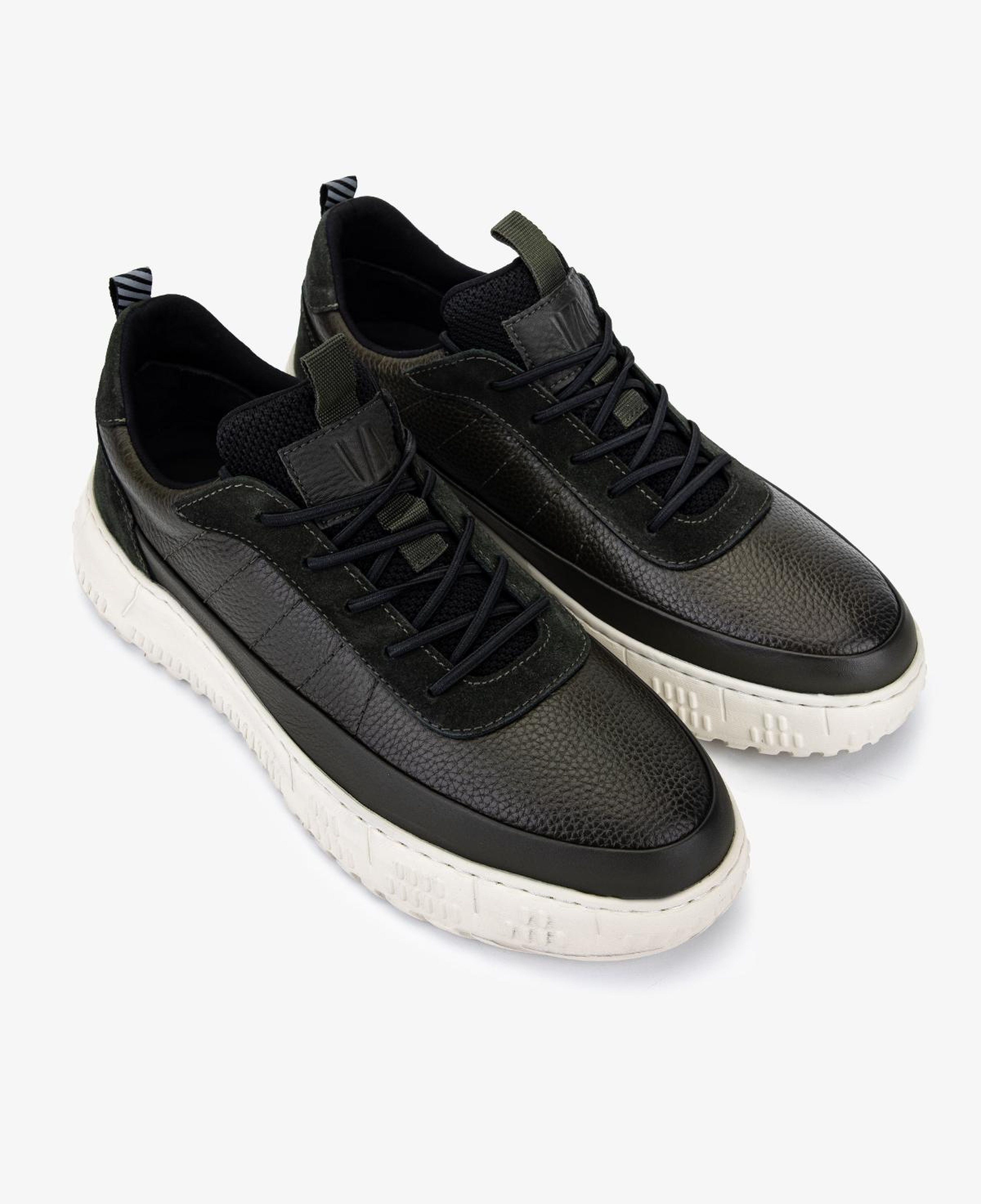 Valmenti Erkek Hakiki Deri Haki Sneakers & Spor Ayakkabı
