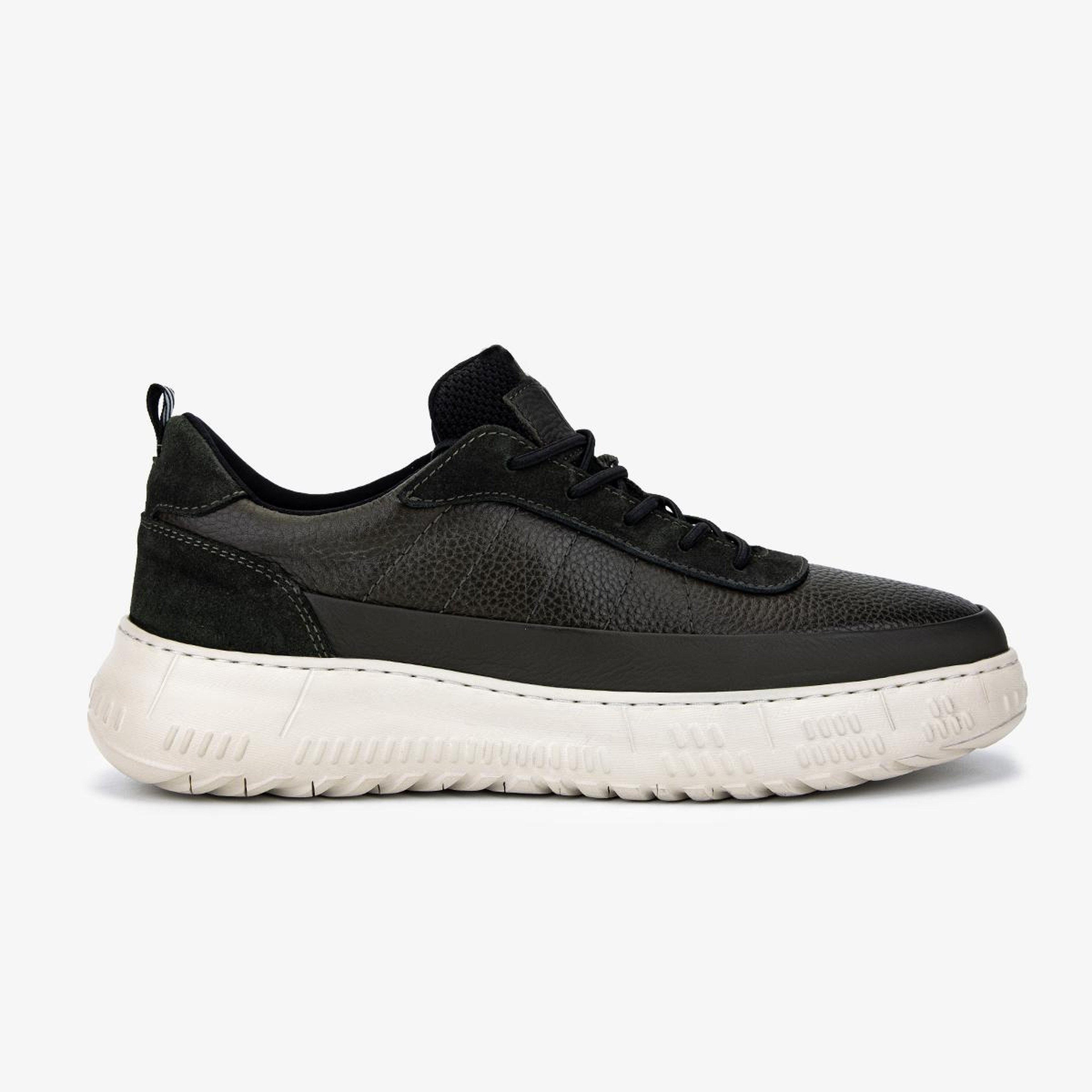 Valmenti Erkek Hakiki Deri Haki Sneakers & Spor Ayakkabı
