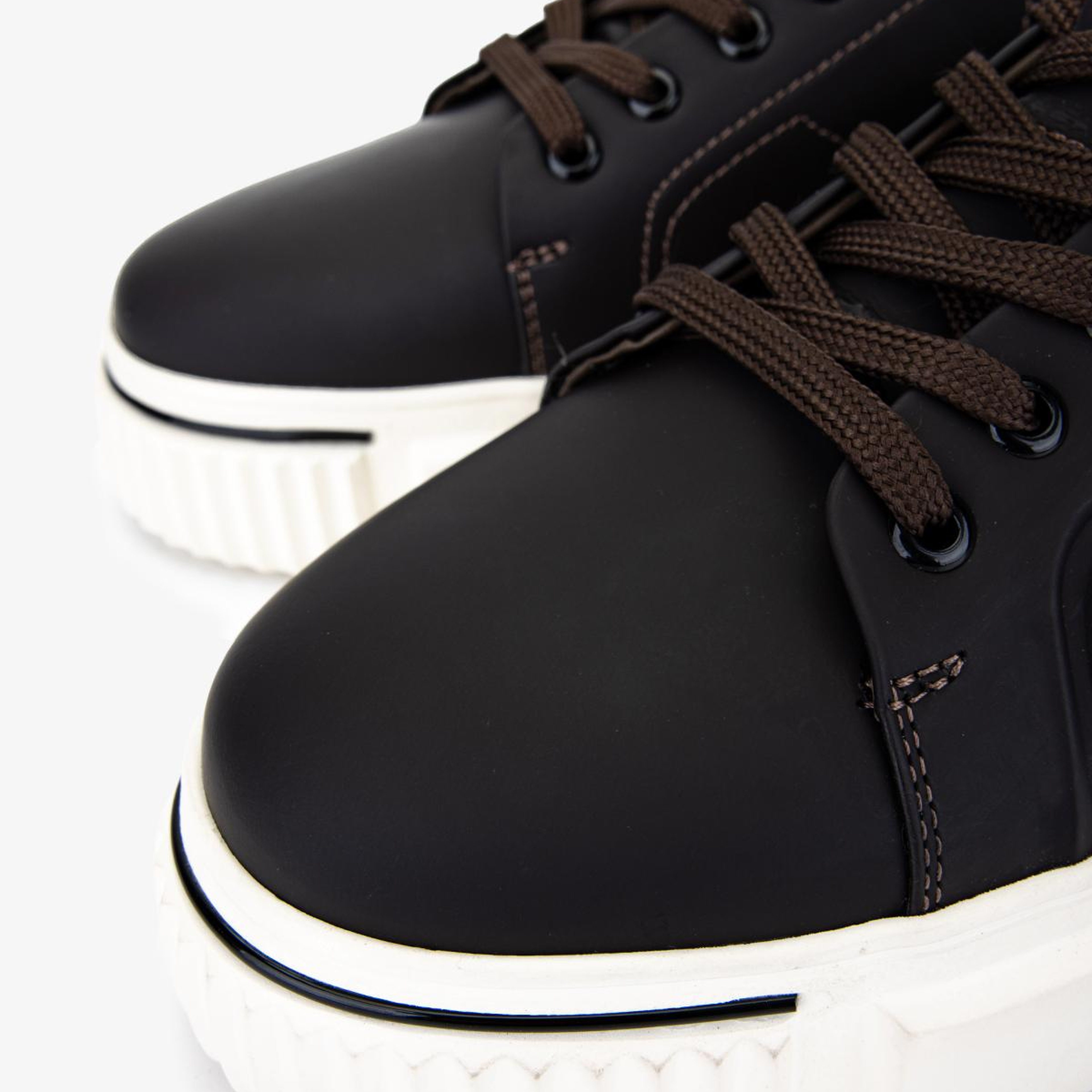 Valmenti Erkek Hakiki Deri Kahverengi Sneakers & Spor Ayakkabı