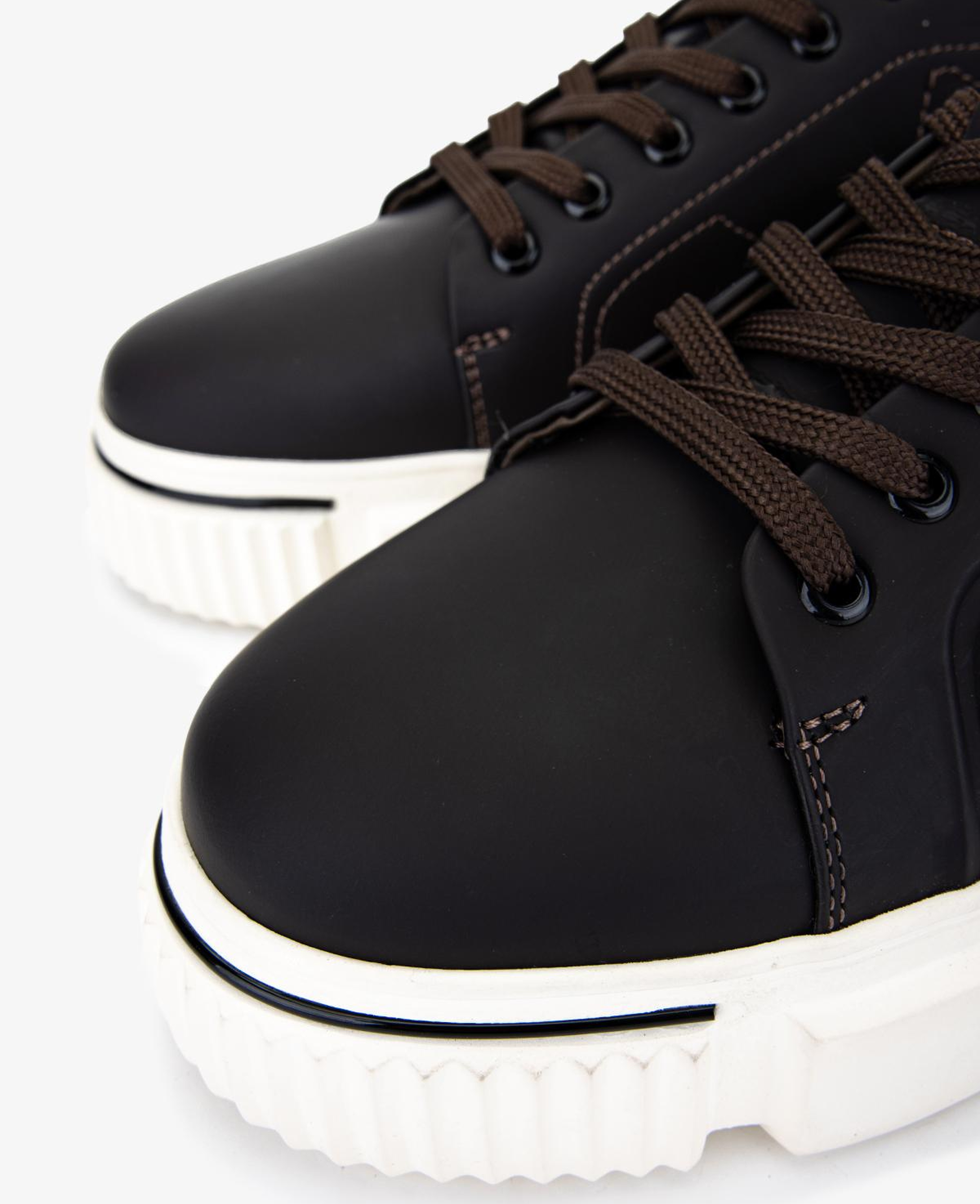 Valmenti Erkek Hakiki Deri Kahverengi Sneakers & Spor Ayakkabı