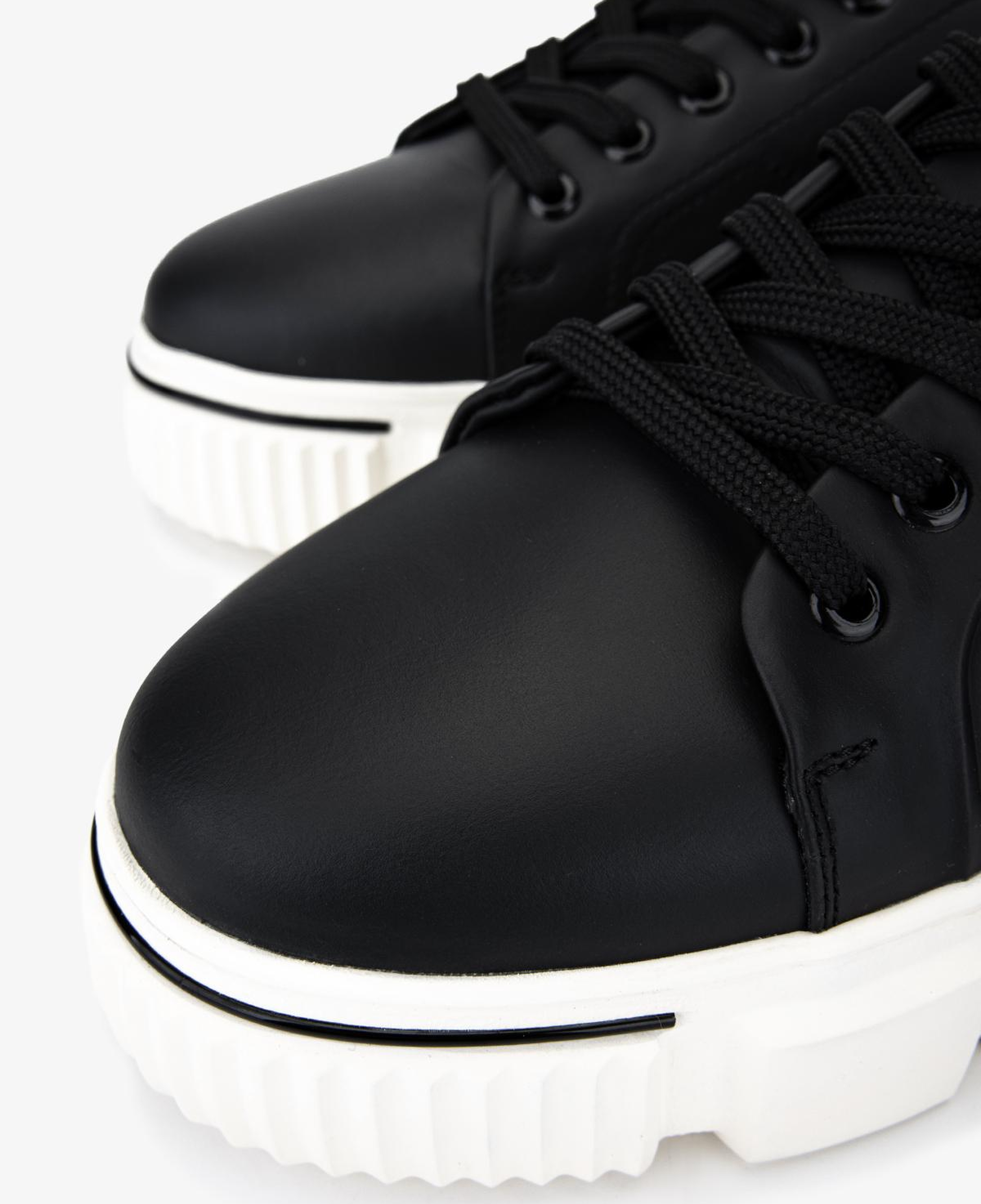 Valmenti Erkek Hakiki Deri Siyah Sneakers & Spor Ayakkabı