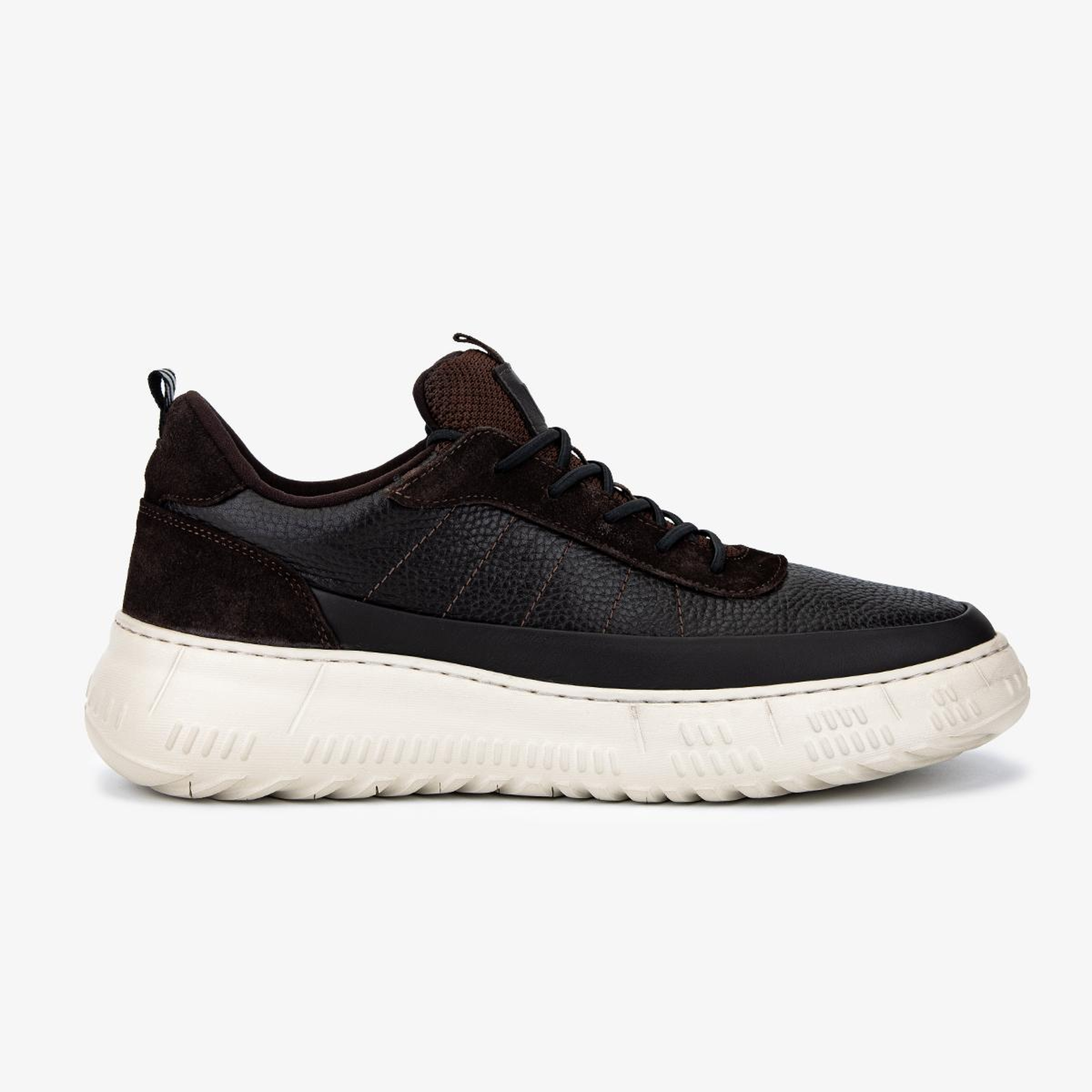 Valmenti Erkek Hakiki Deri Kahverengi Süet Sneakers & Spor Ayakkabı