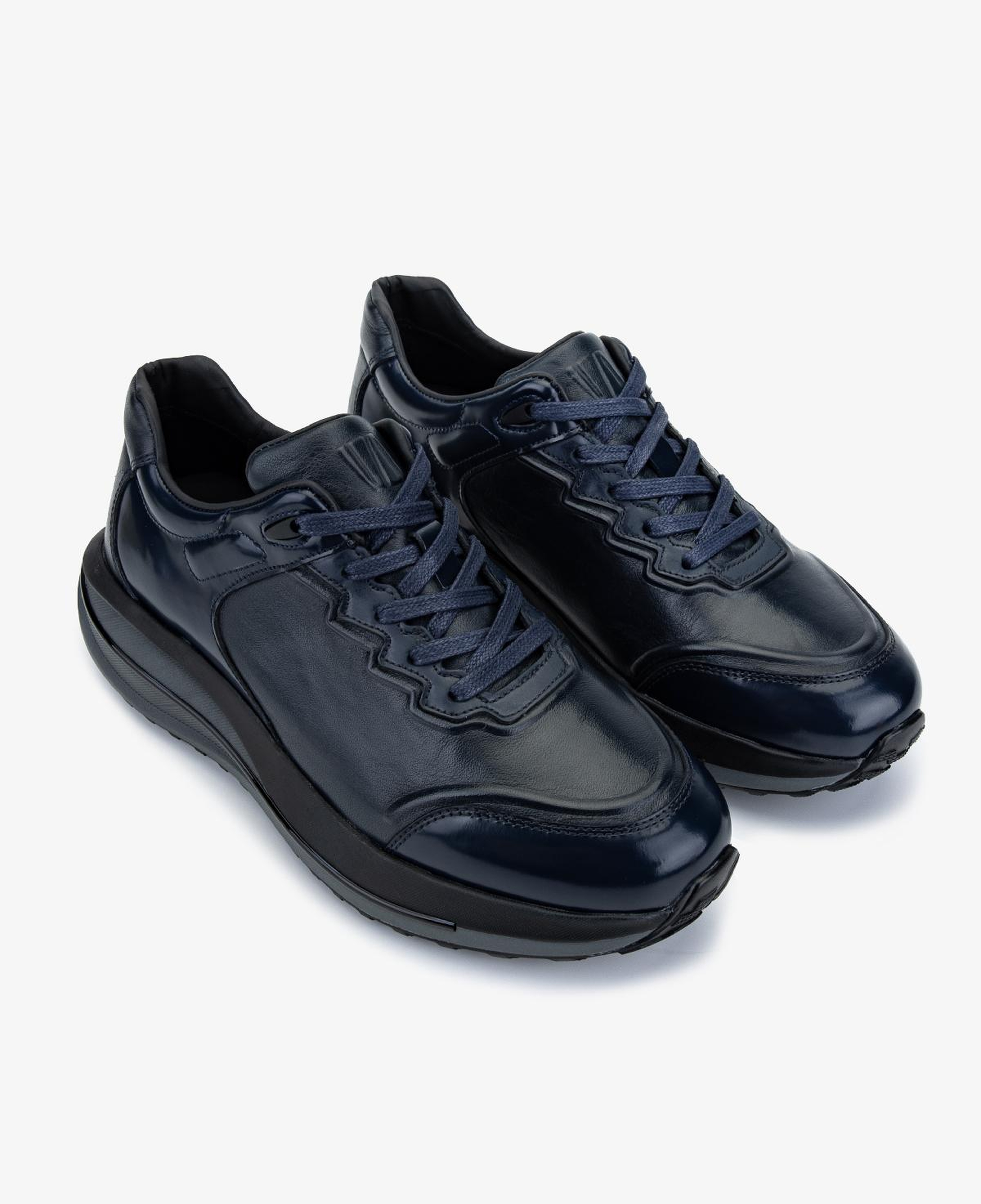 Valmenti Erkek Hakiki Deri Lacivert Sneakers & Spor Ayakkabı