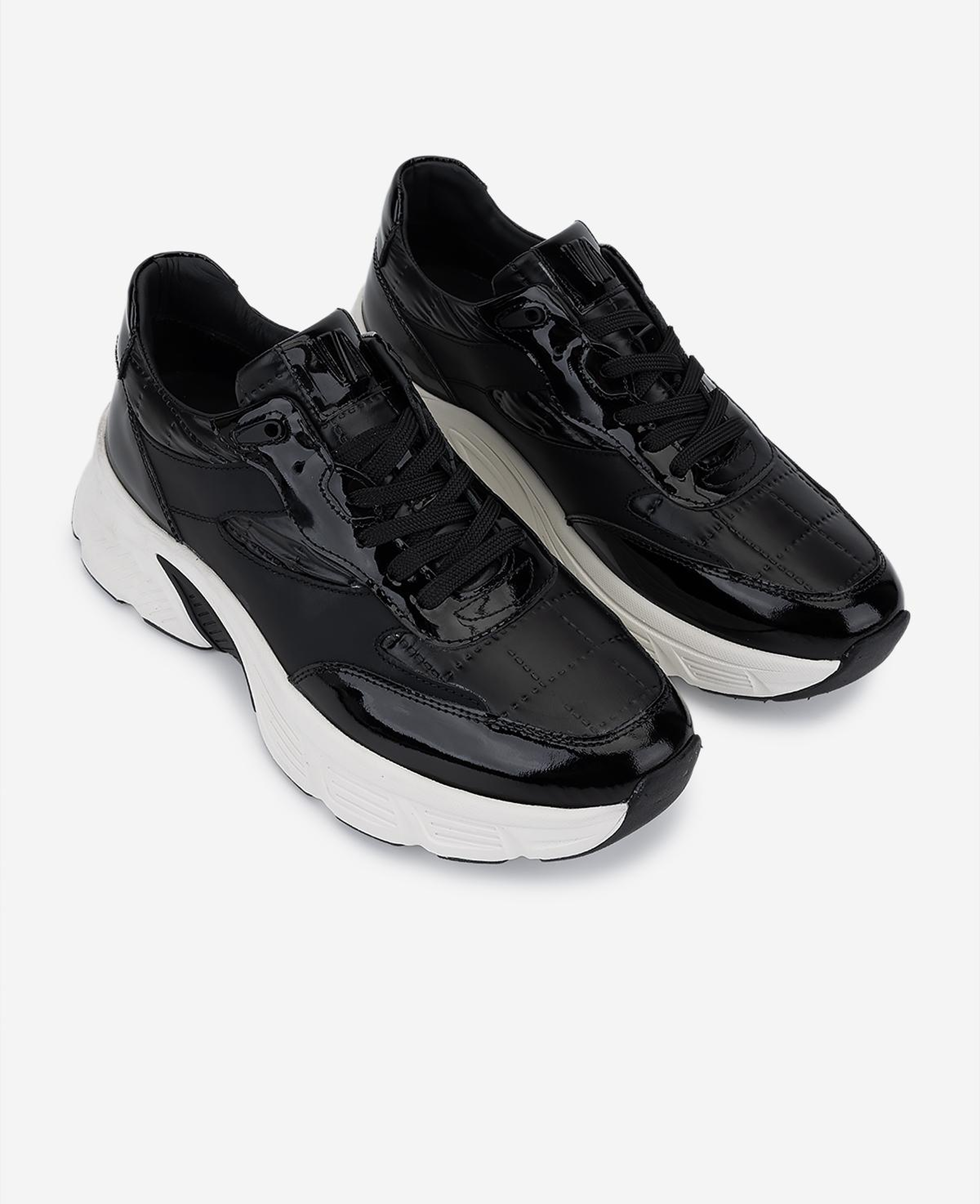 Valmenti Erkek Hakiki Deri Siyah Sneakers & Spor Ayakkabı