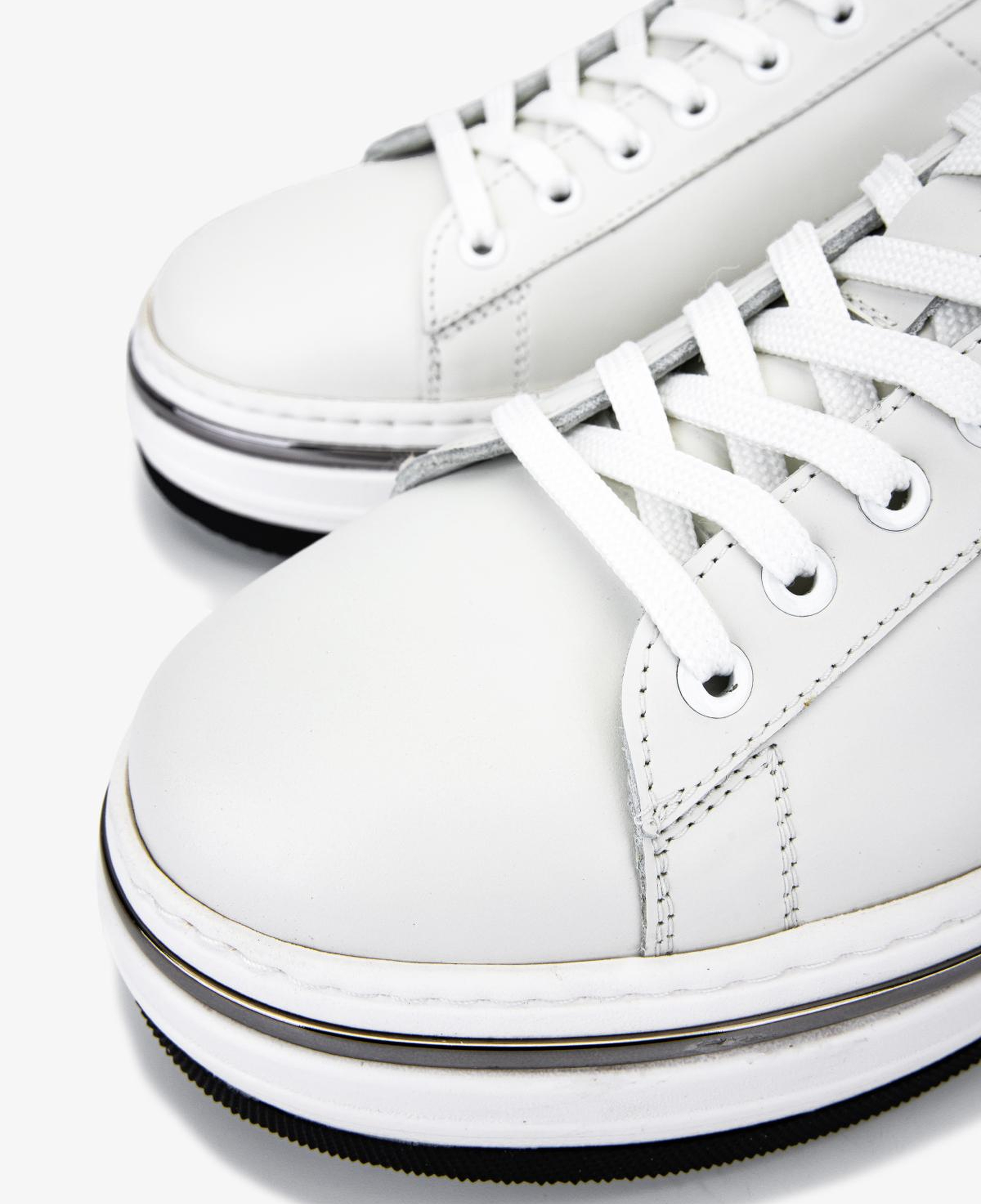 Valmenti Erkek Hakiki Deri Beyaz Sneakers & Spor Ayakkabı