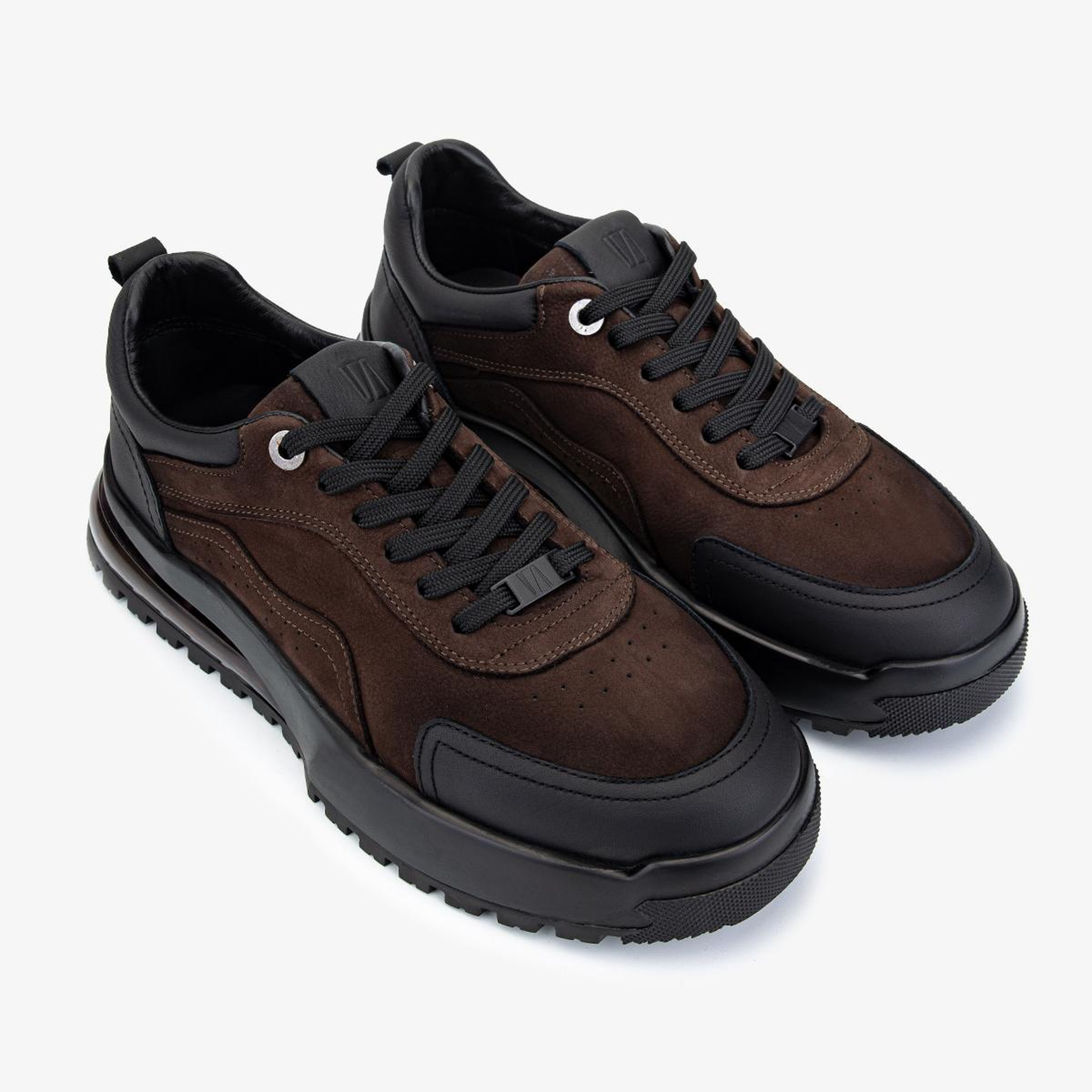 Valmenti Erkek Hakiki Deri Kahverengi Sneakers & Spor Ayakkabı