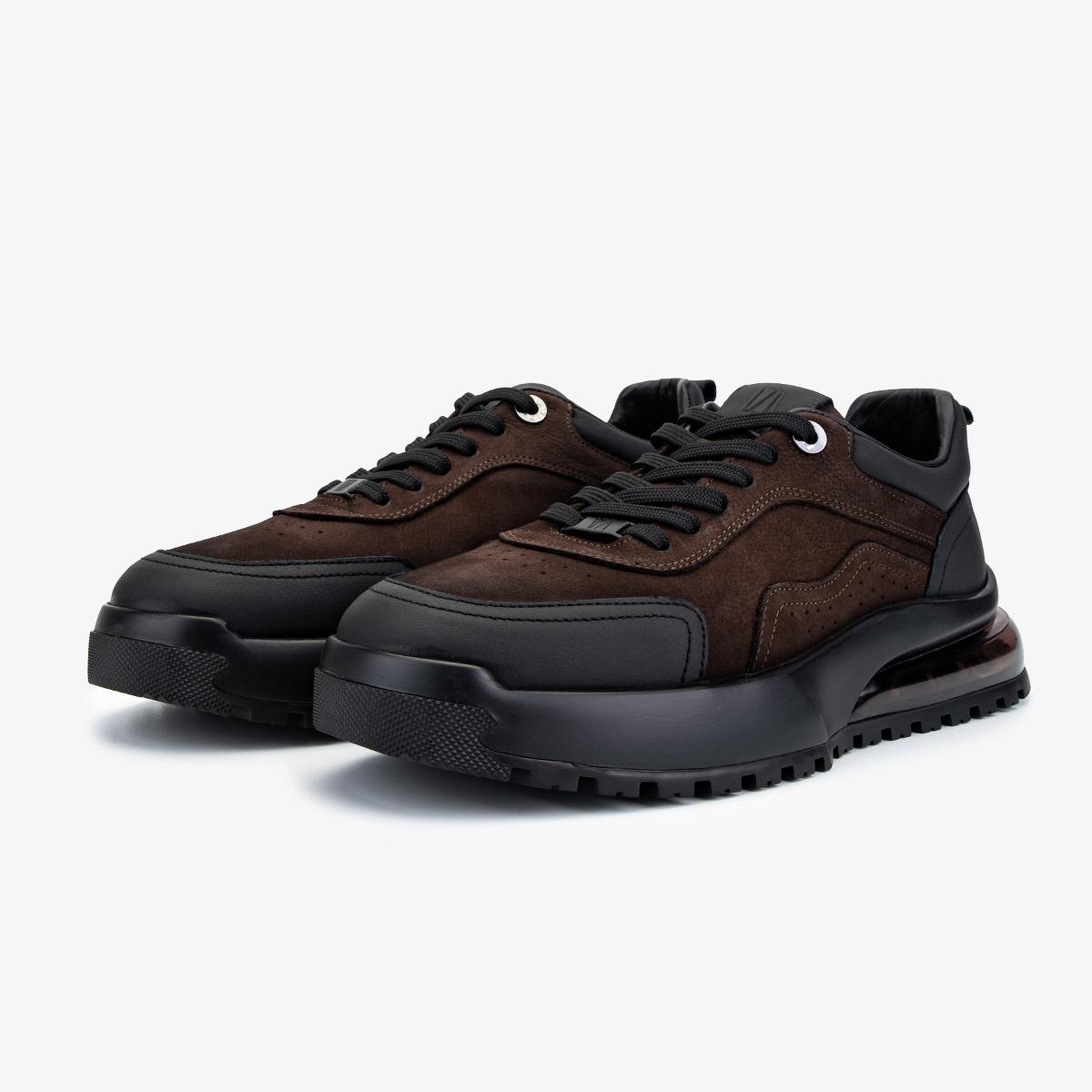 Valmenti Erkek Hakiki Deri Kahverengi Sneakers & Spor Ayakkabı