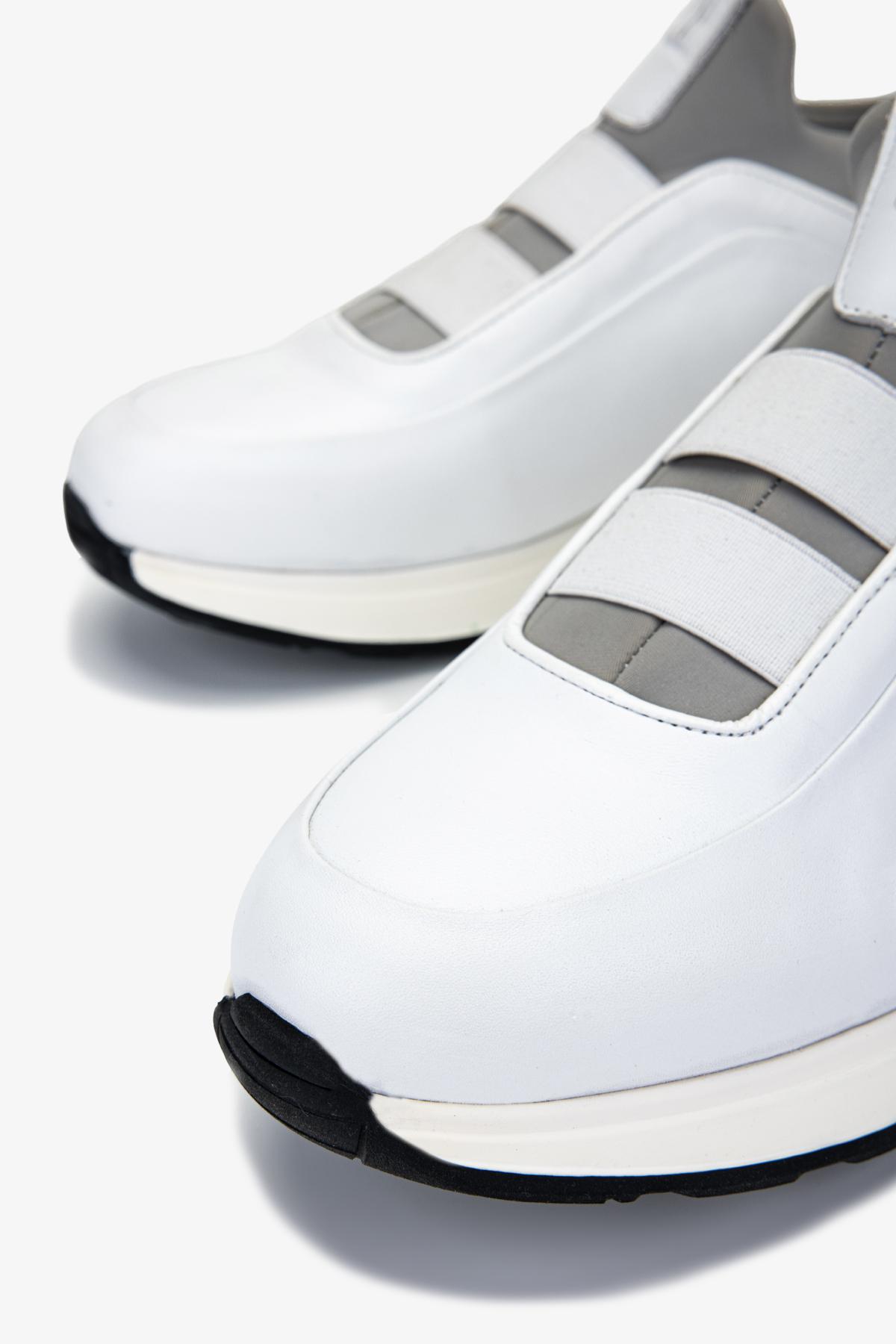 Valmenti Erkek Hakiki Deri Beyaz Sneakers & Spor Ayakkabı