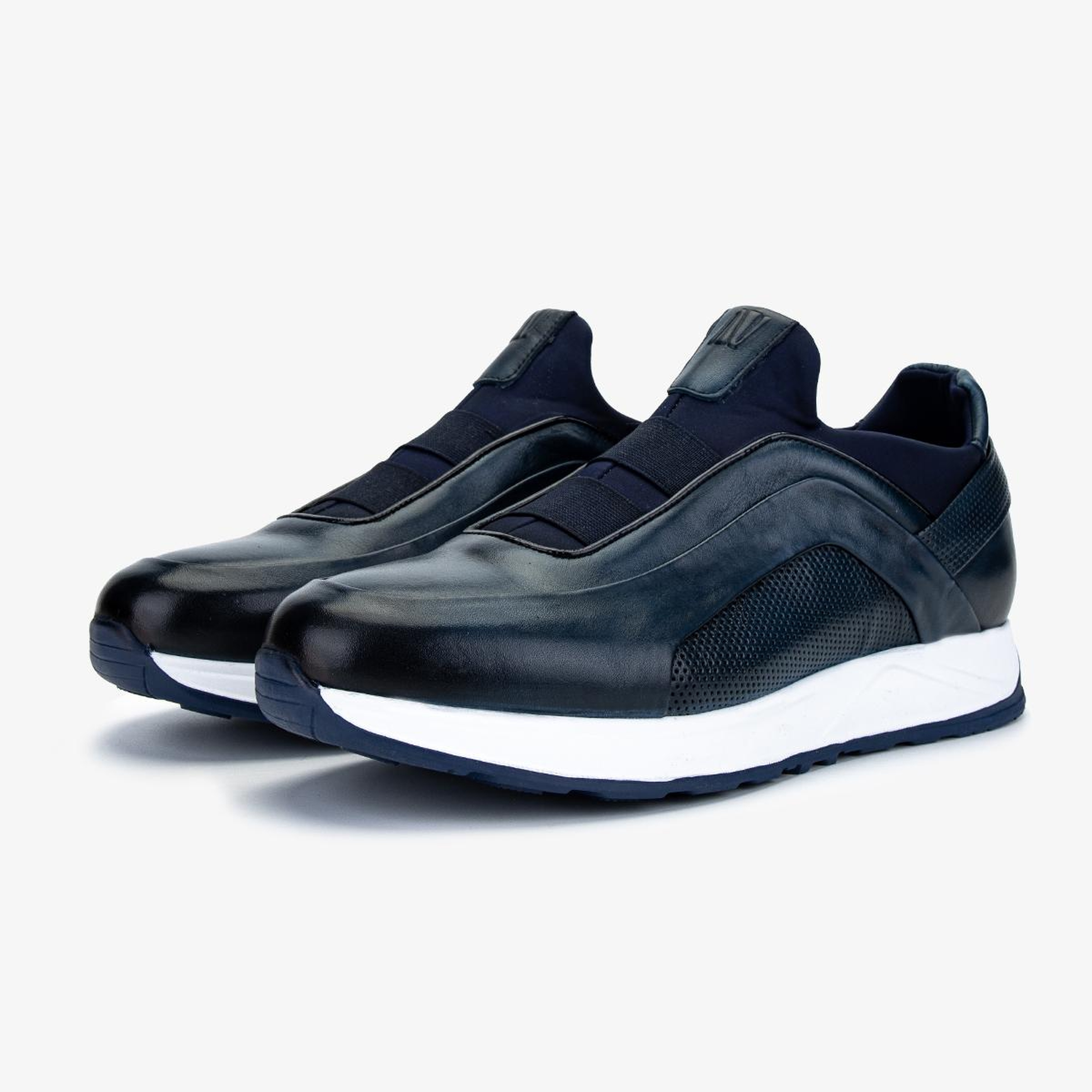 Valmenti Erkek Hakiki Deri Lacivert Sneakers & Spor Ayakkabı