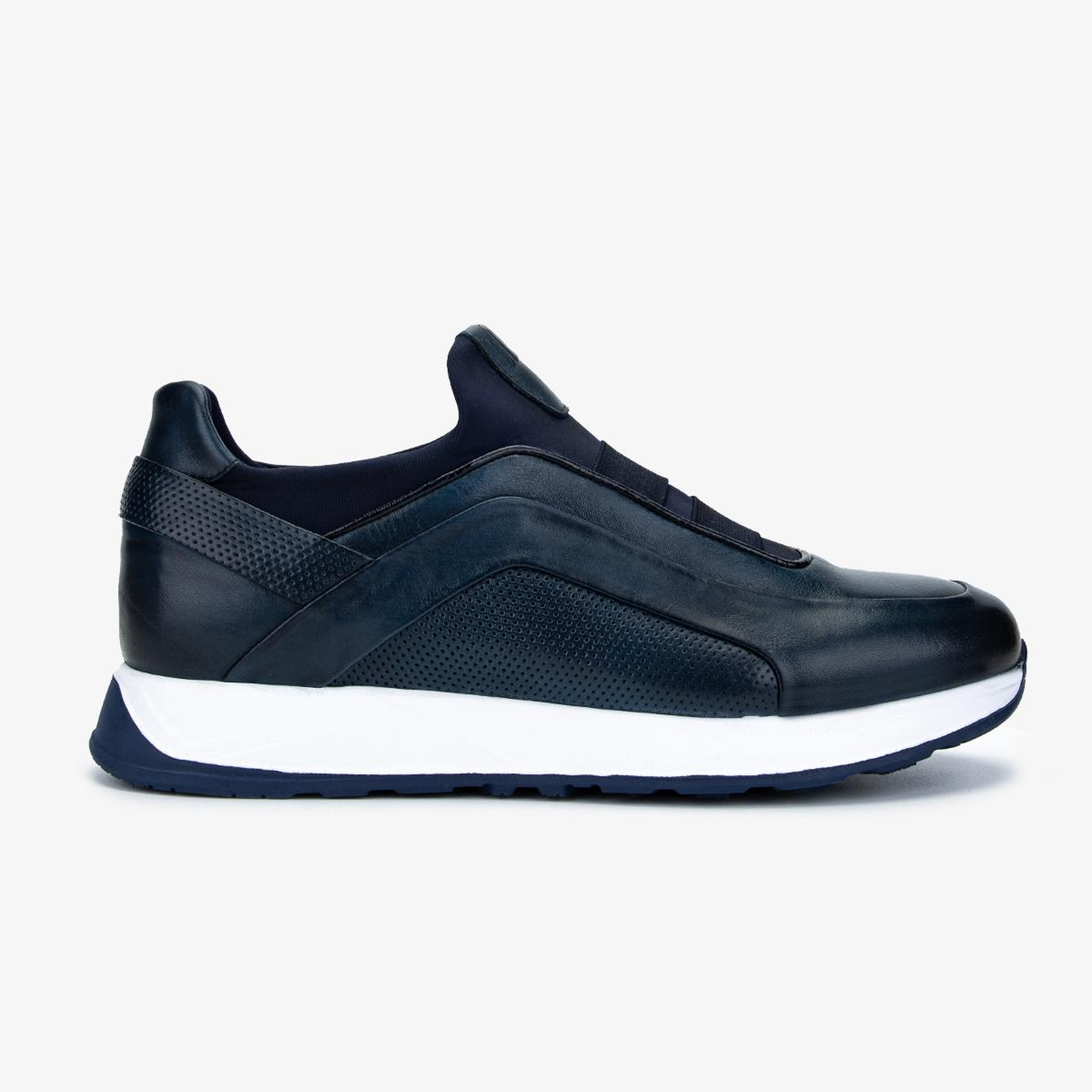 Valmenti Erkek Hakiki Deri Lacivert Sneakers & Spor Ayakkabı