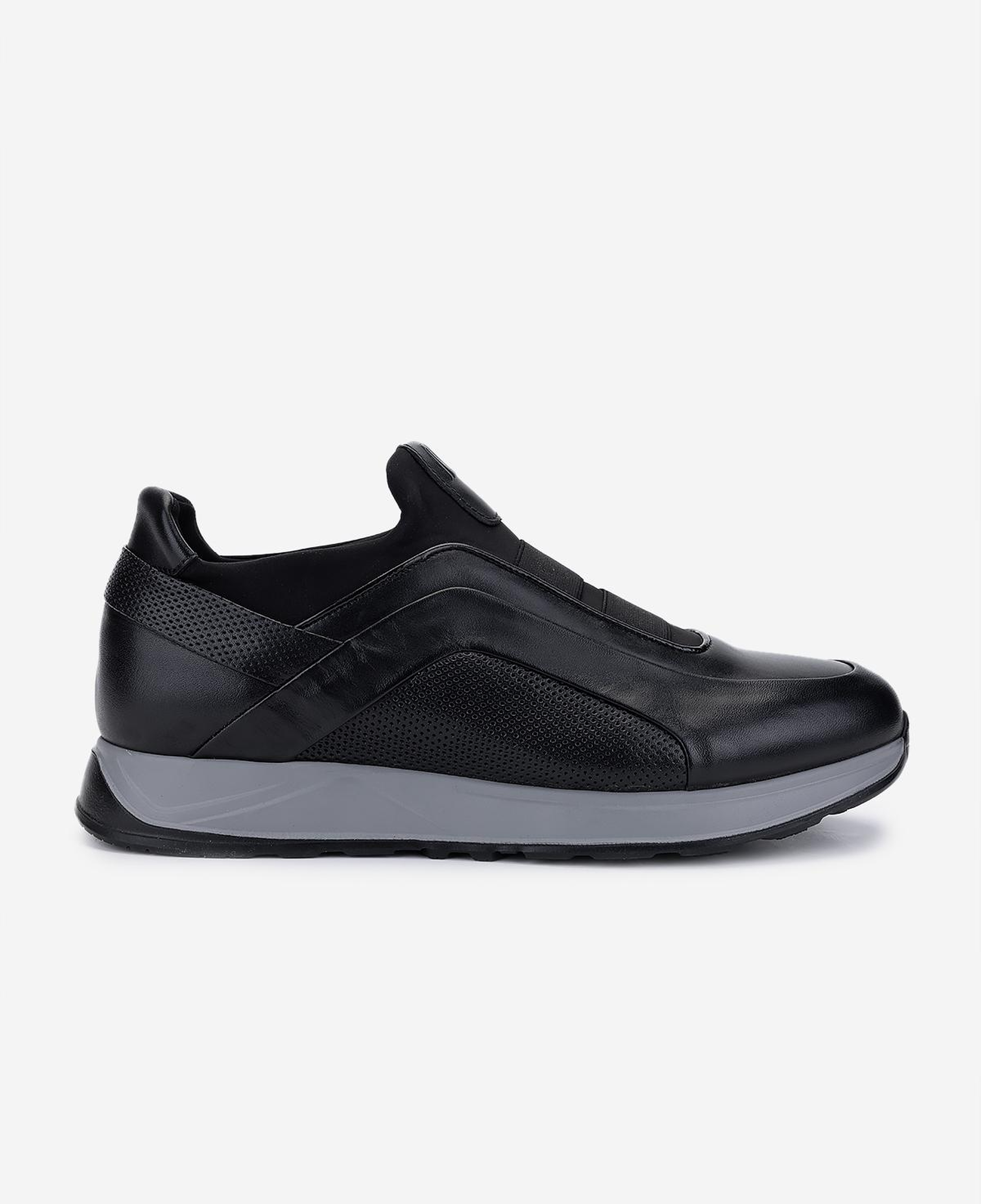 Valmenti Erkek Hakiki Deri Siyah Sneakers & Spor Ayakkabı