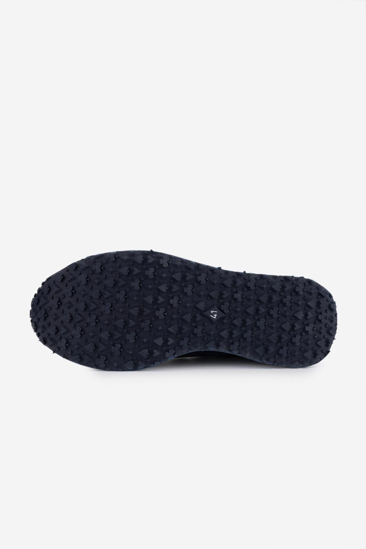 Valmenti Erkek Hakiki Deri Lacivert Sneakers & Spor Ayakkabı