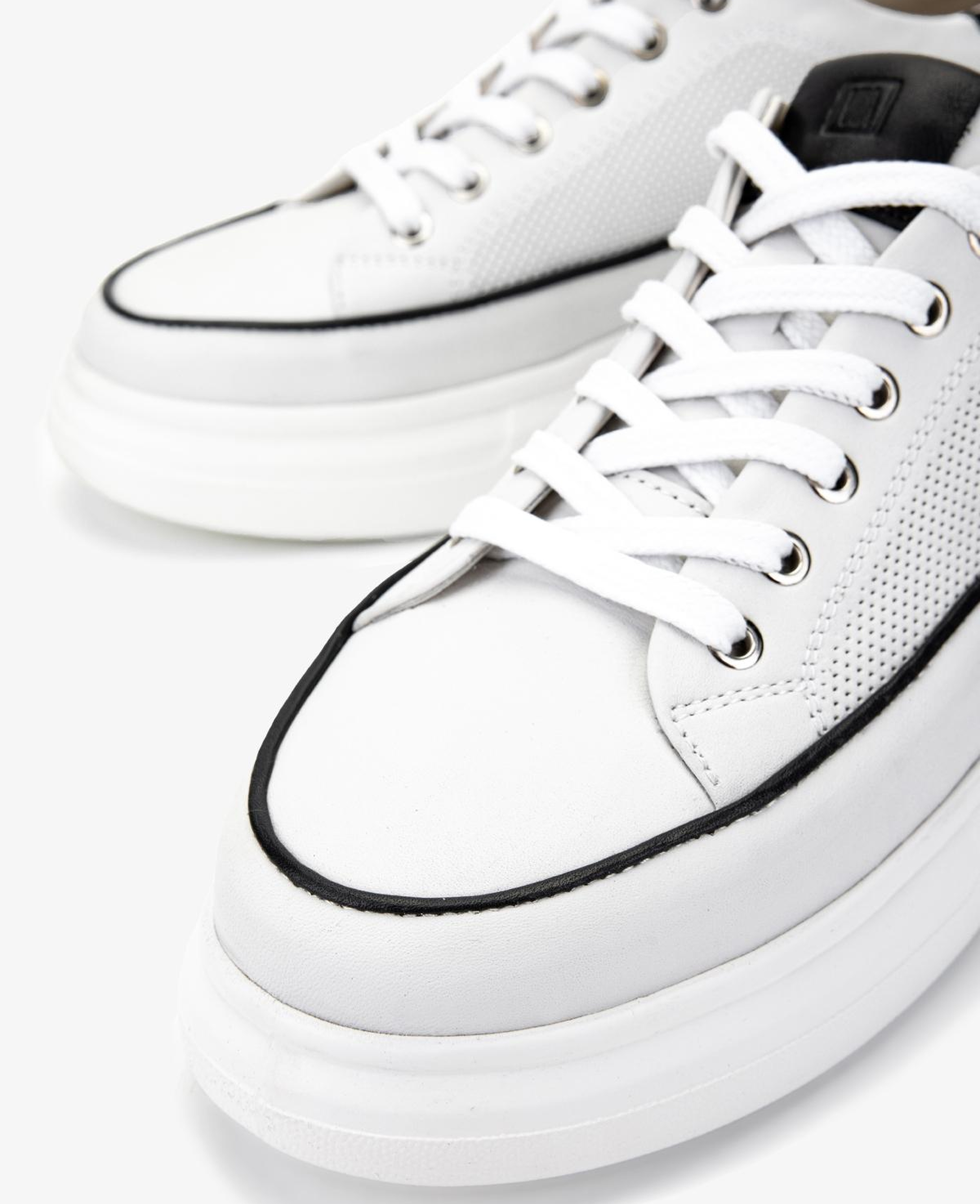 Valmenti Erkek Hakiki Deri Beyaz Sneakers & Spor Ayakkabı