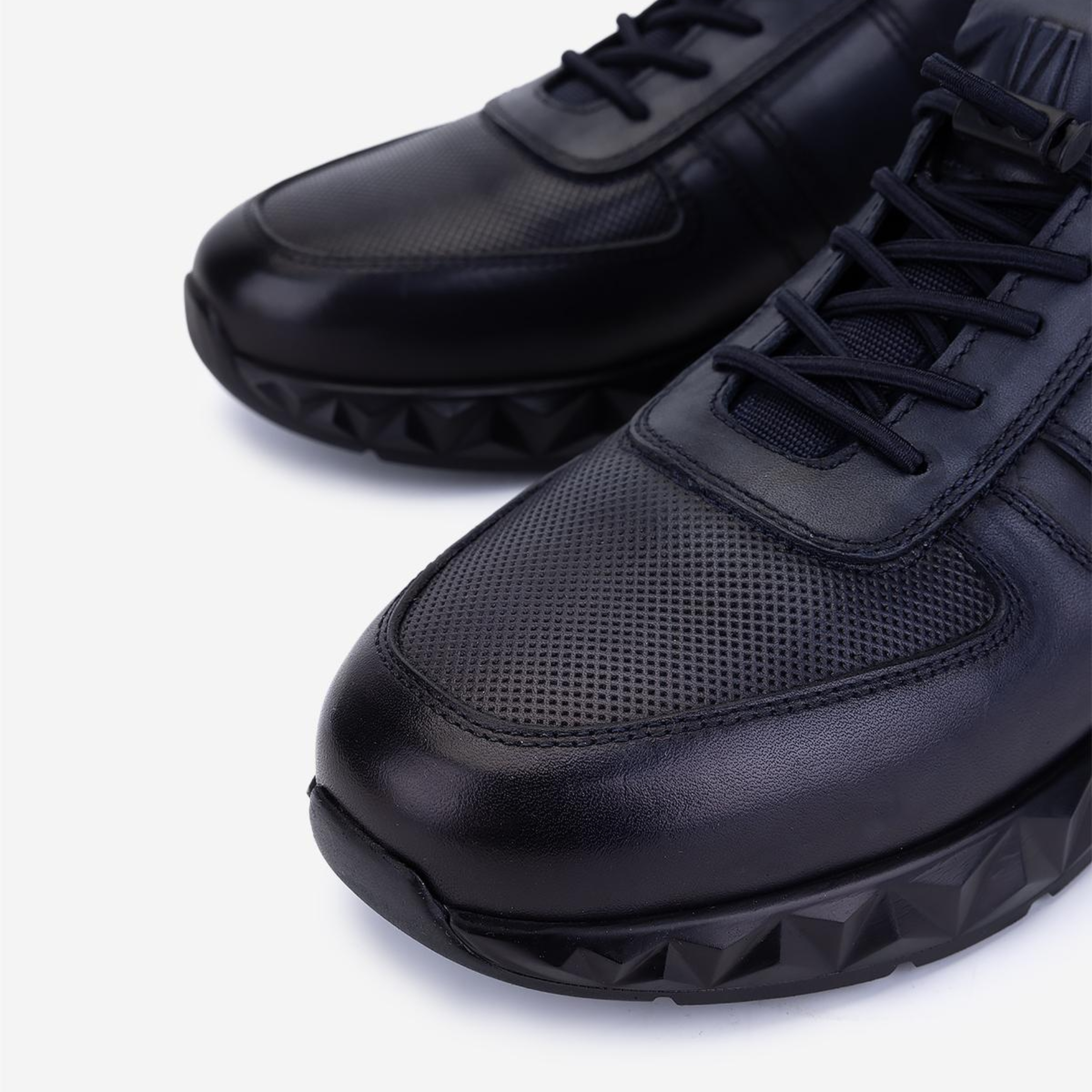 Valmenti Erkek Hakiki Deri Lacivert Sneakers & Spor Ayakkabı