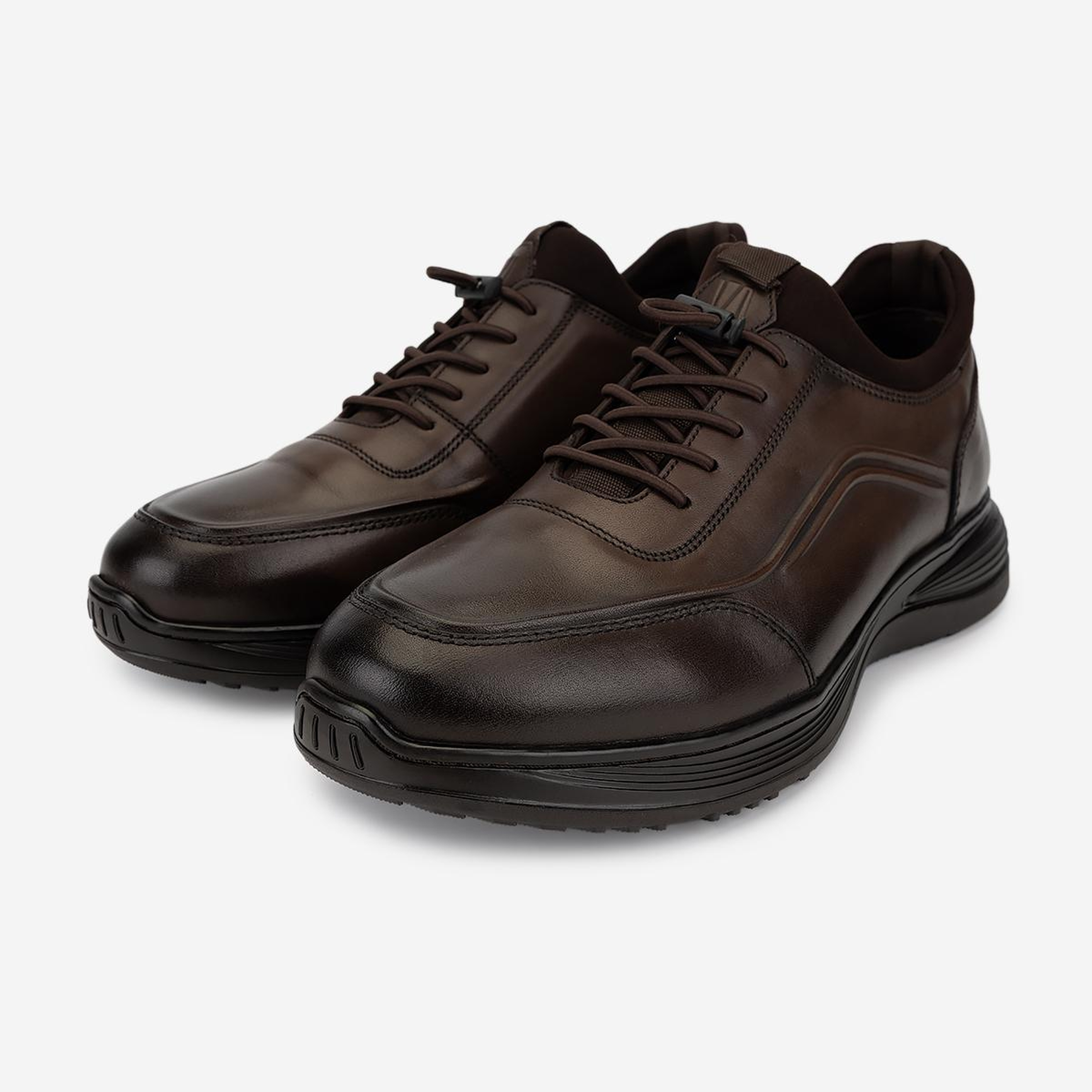 Valmenti Erkek Hakiki Deri Kahverengi Sneakers & Spor Ayakkabı