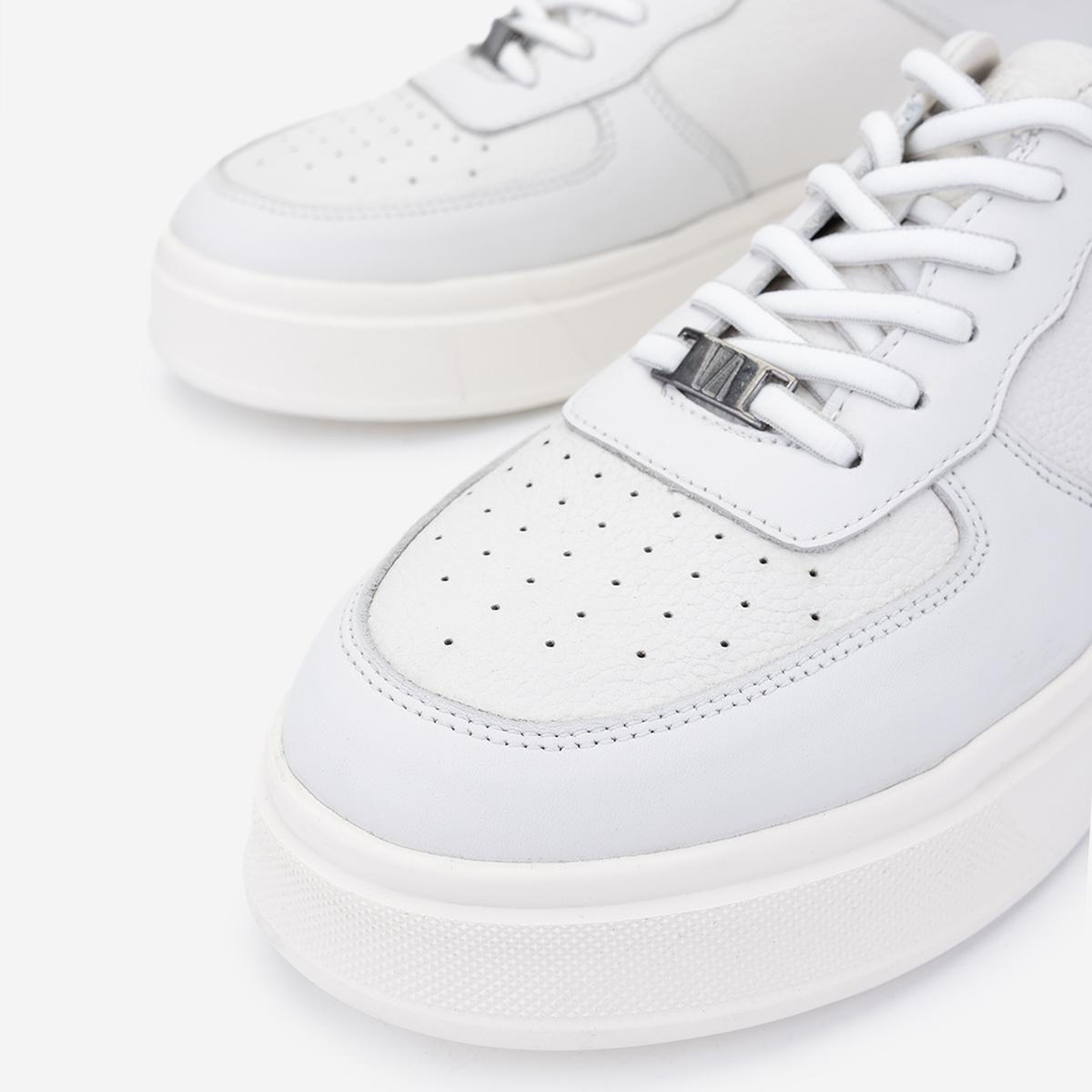 Valmenti Erkek Hakiki Deri Beyaz Sneakers & Spor Ayakkabı