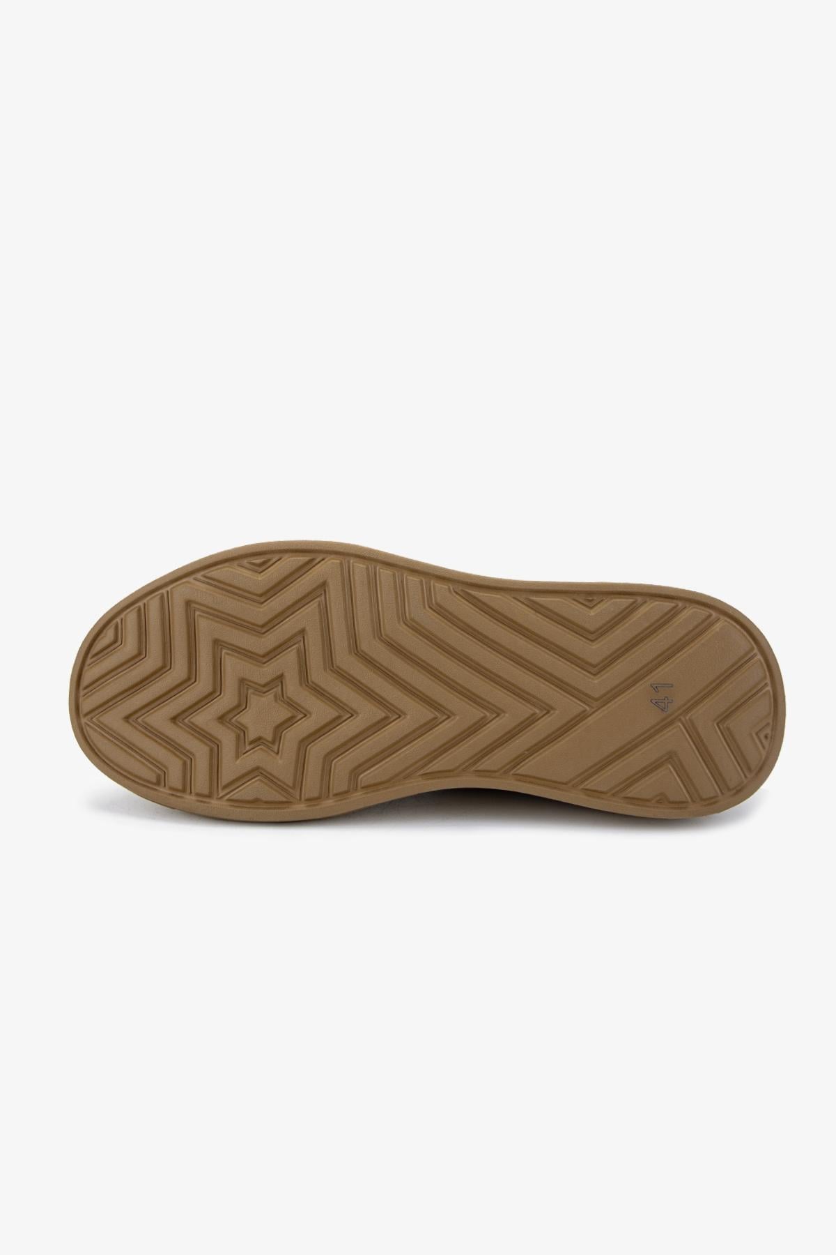 Valmenti Erkek Hakiki Deri Bej Sneakers & Spor Ayakkabı