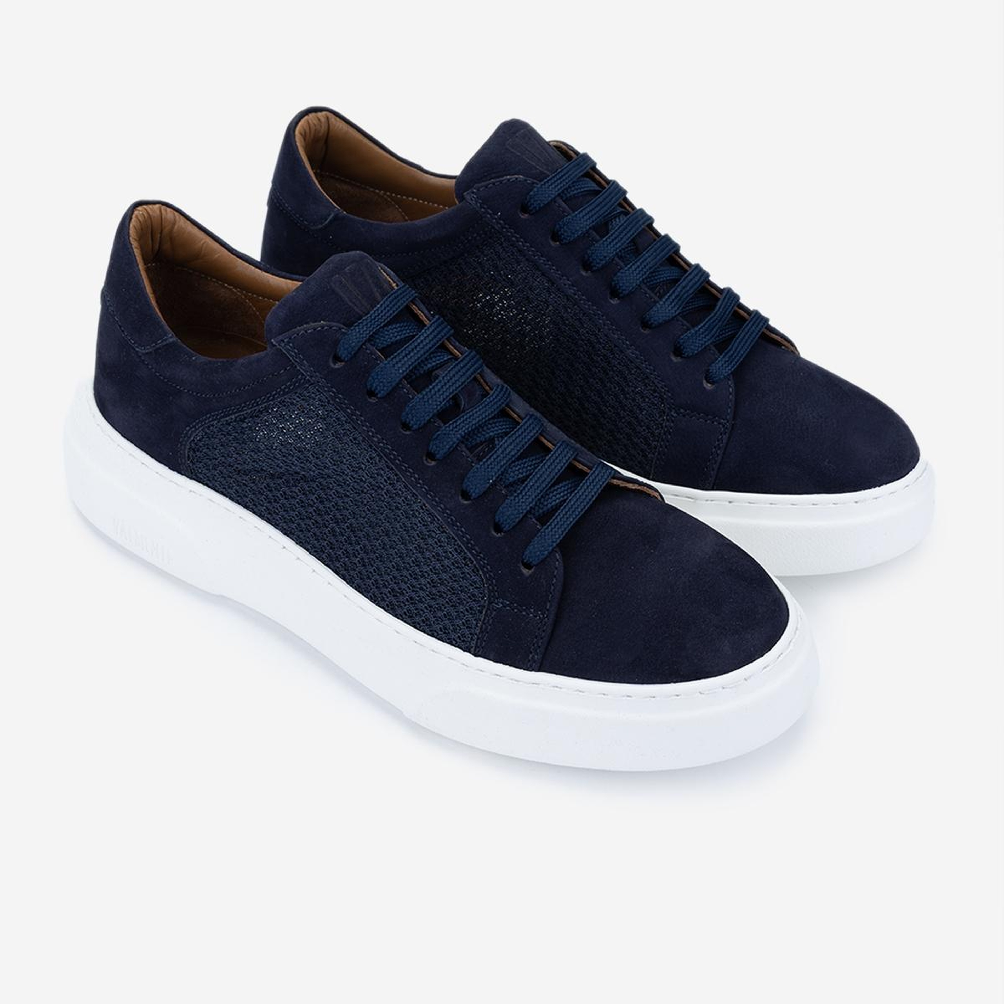 Valmenti Erkek Hakiki Deri Lacivert Sneakers & Spor Ayakkabı