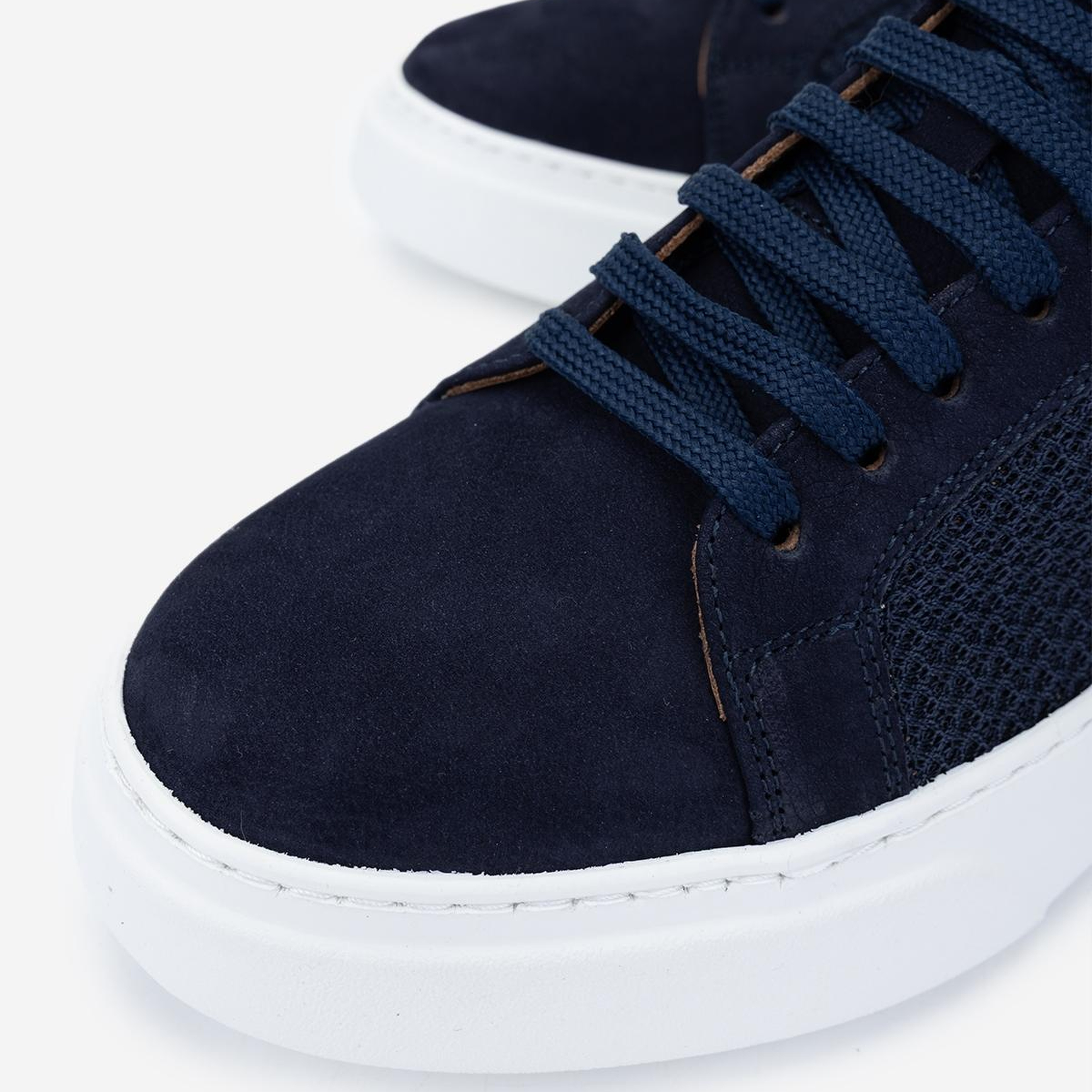 Valmenti Erkek Hakiki Deri Lacivert Sneakers & Spor Ayakkabı