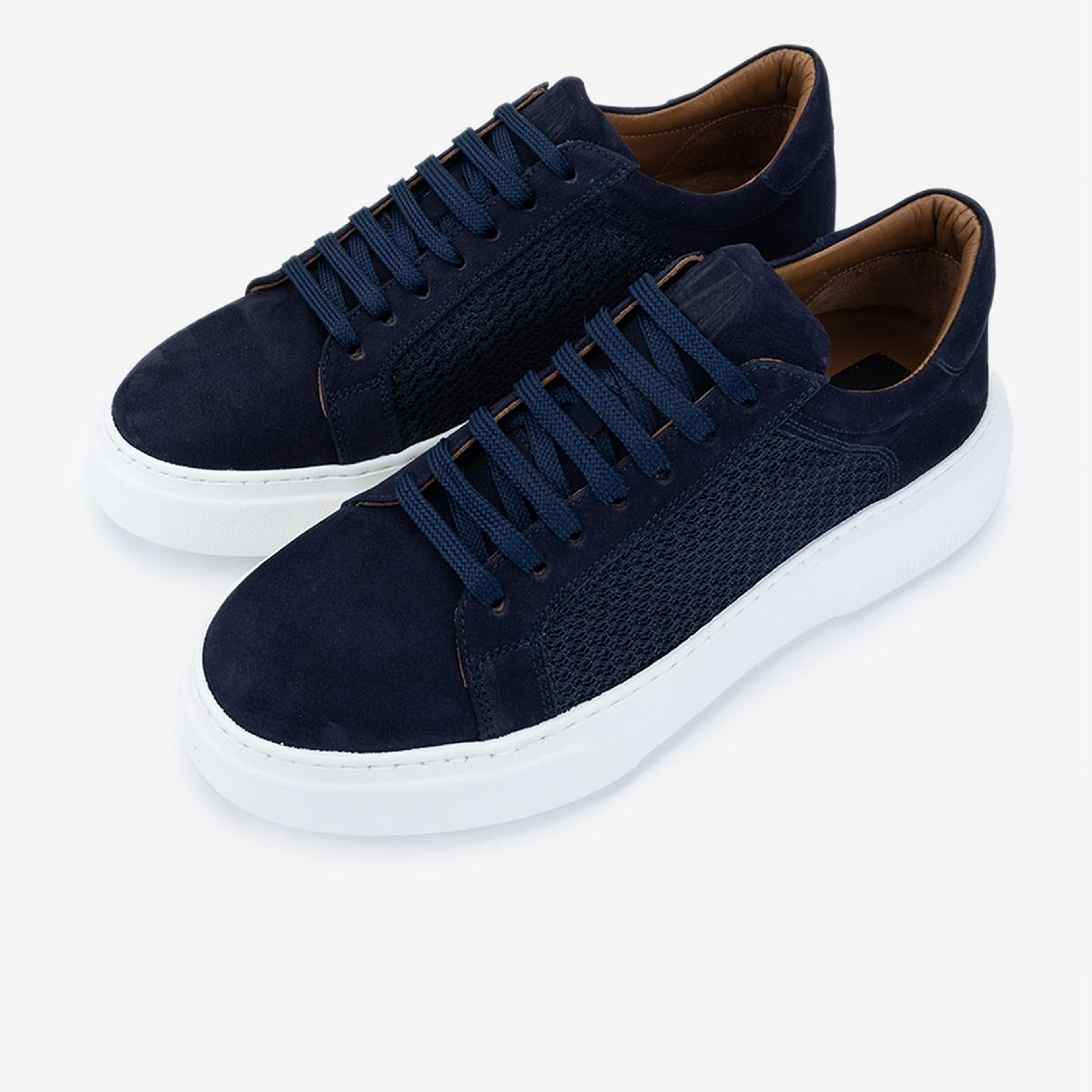 Valmenti Erkek Hakiki Deri Lacivert Sneakers & Spor Ayakkabı