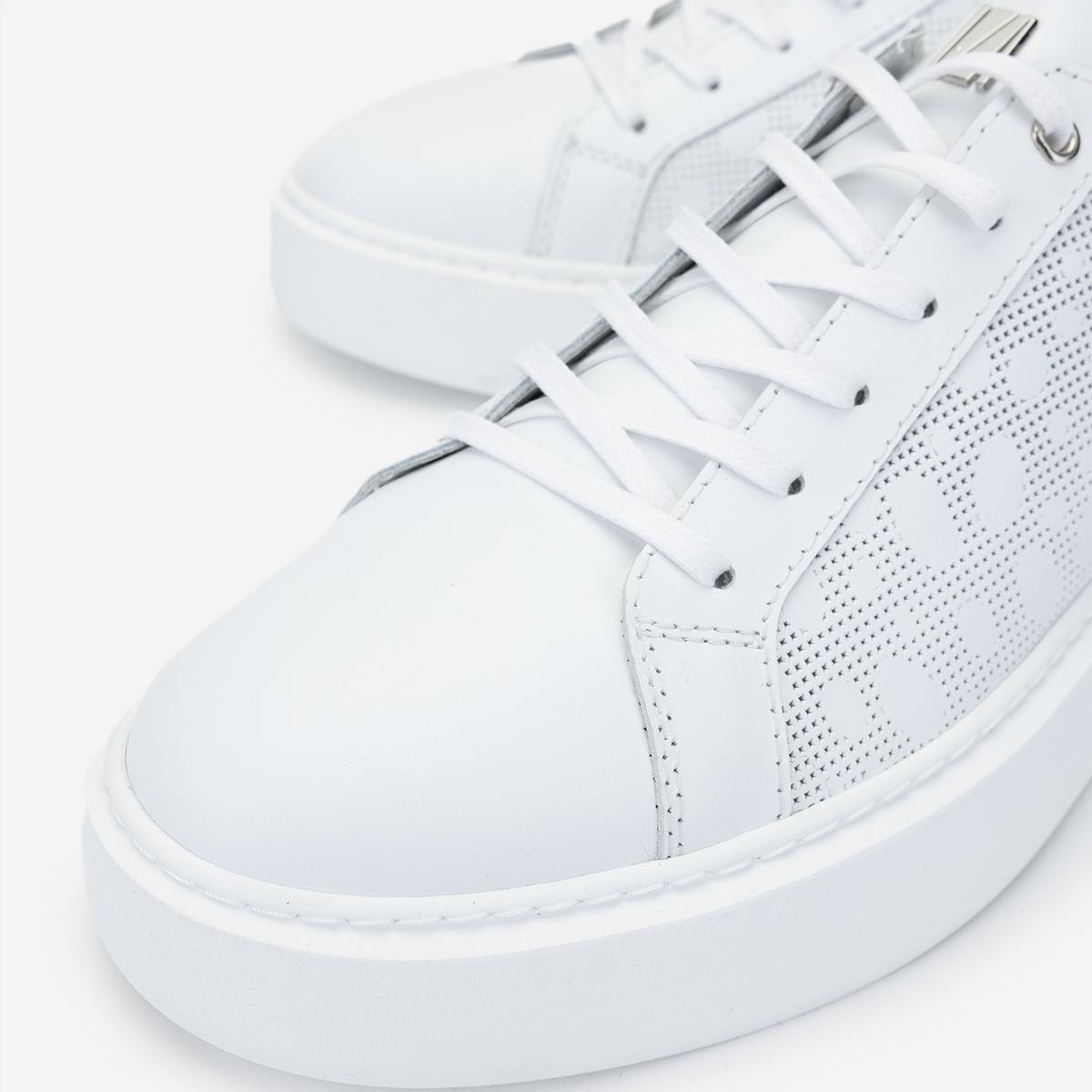 Valmenti Erkek Hakiki Deri Beyaz Sneakers & Spor Ayakkabı