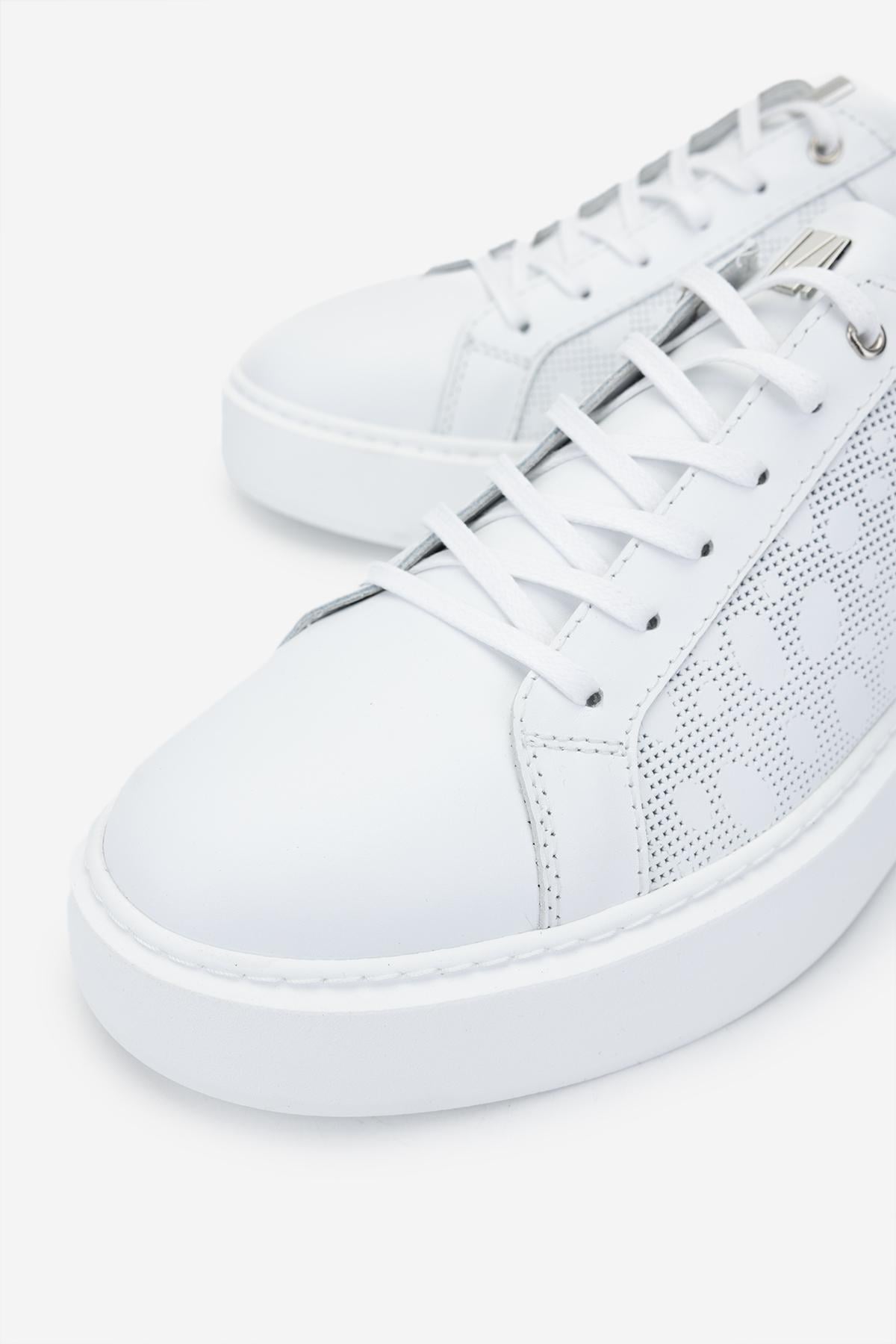 Valmenti Erkek Hakiki Deri Beyaz Sneakers & Spor Ayakkabı