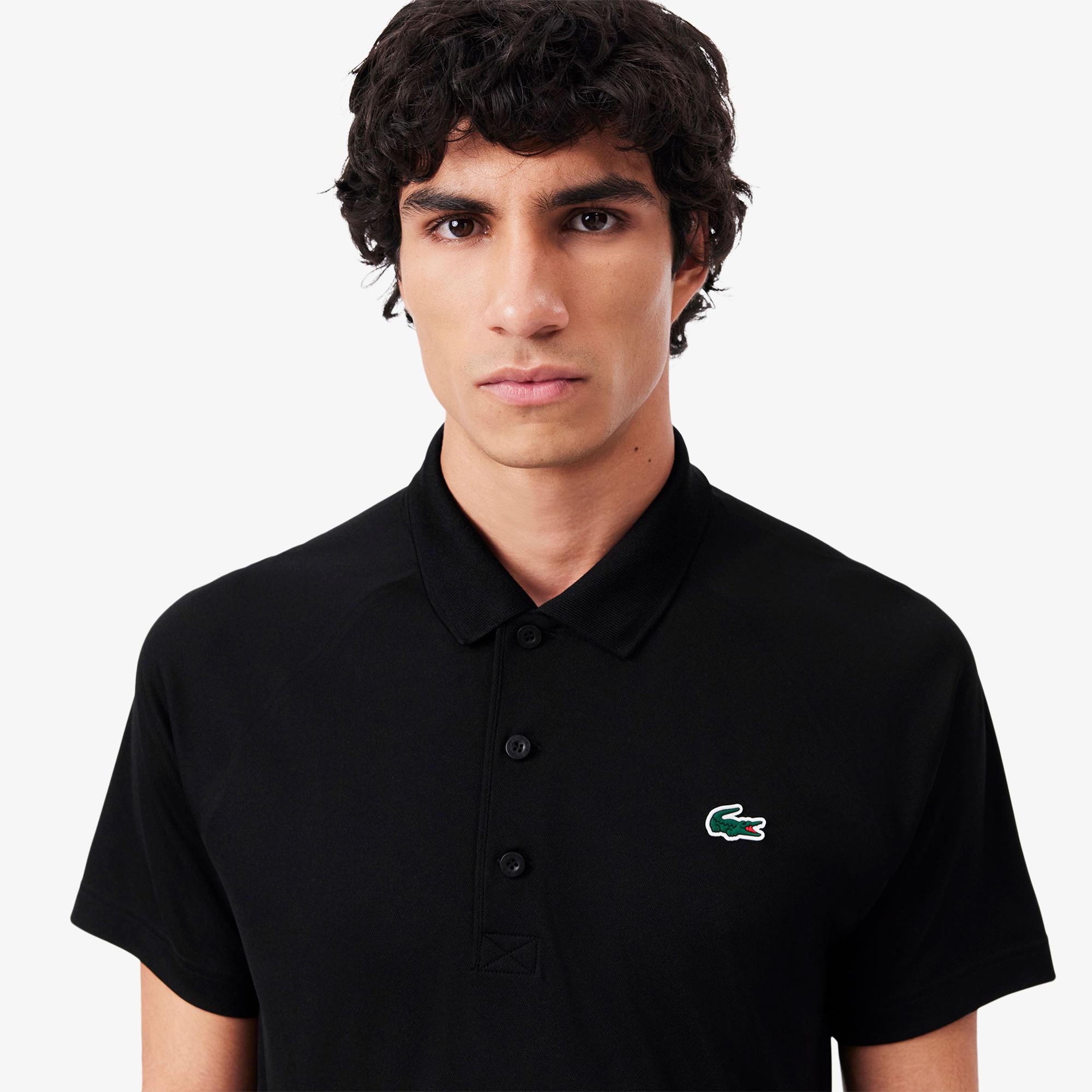 Lacoste Sport Erkek Regular Fit Siyah Polo
