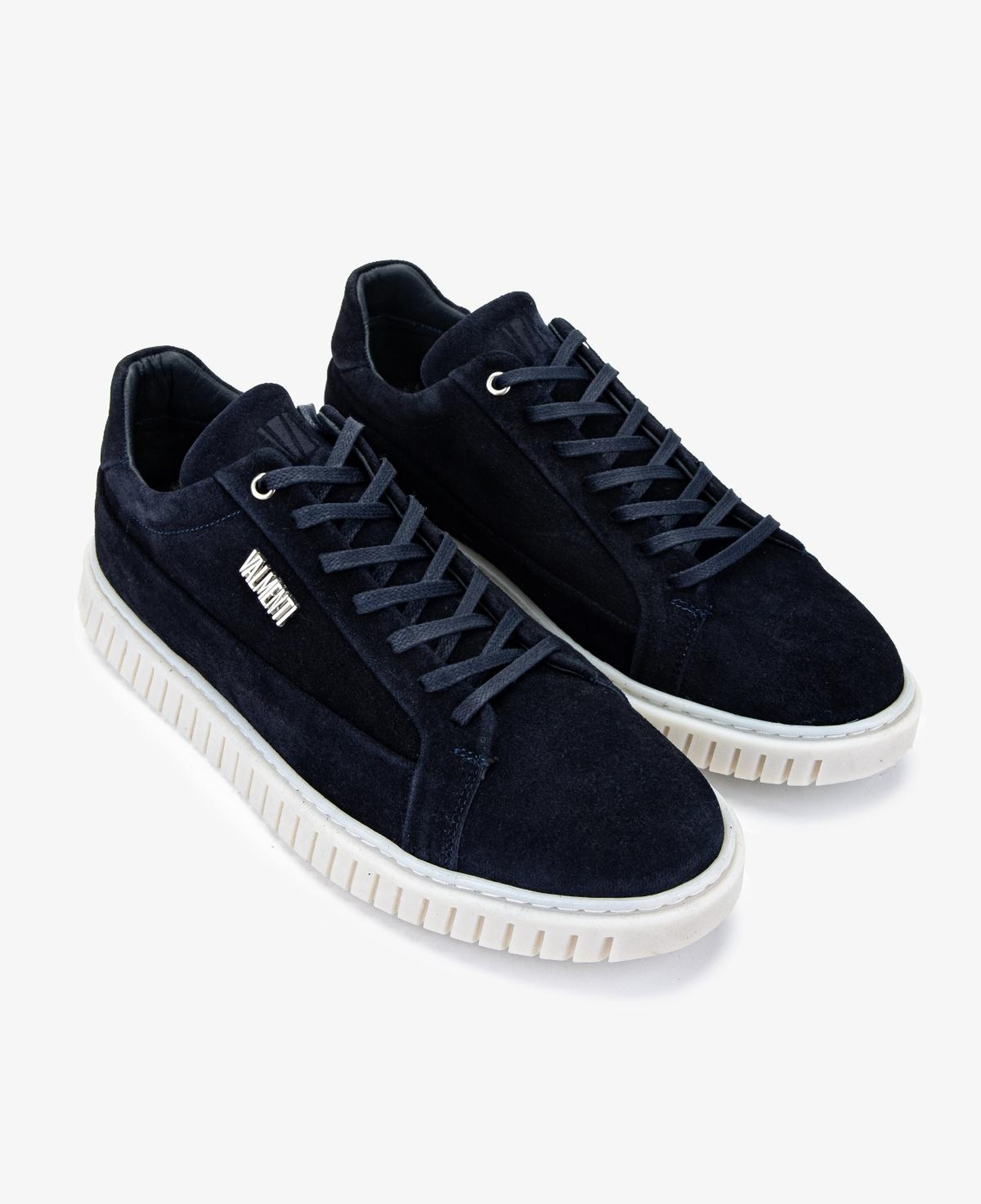 Valmenti Erkek Hakiki Deri Lacivert Süet Sneakers & Spor Ayakkabı