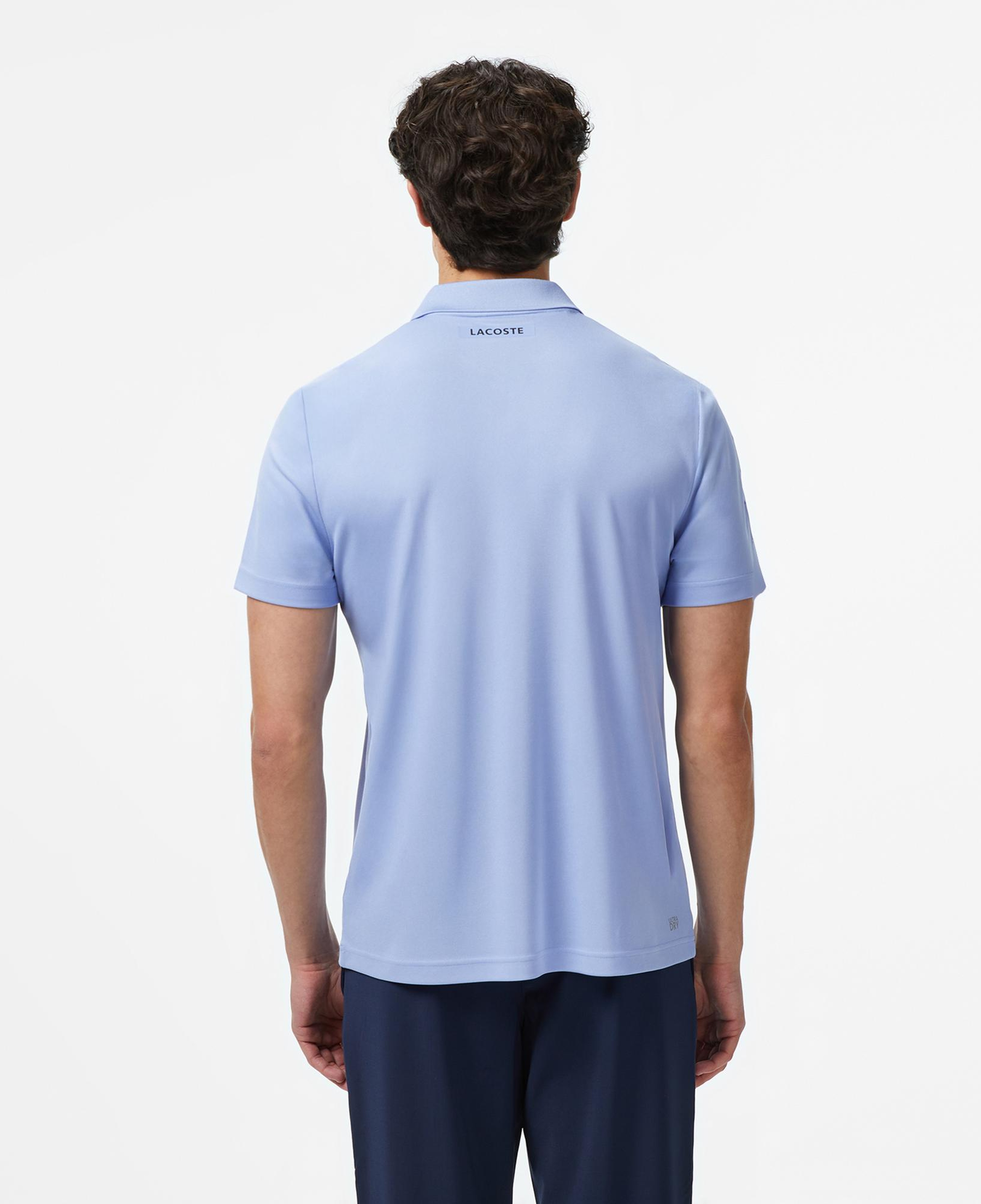 Lacoste Erkek Slim Fit Baskılı Mavi Polo