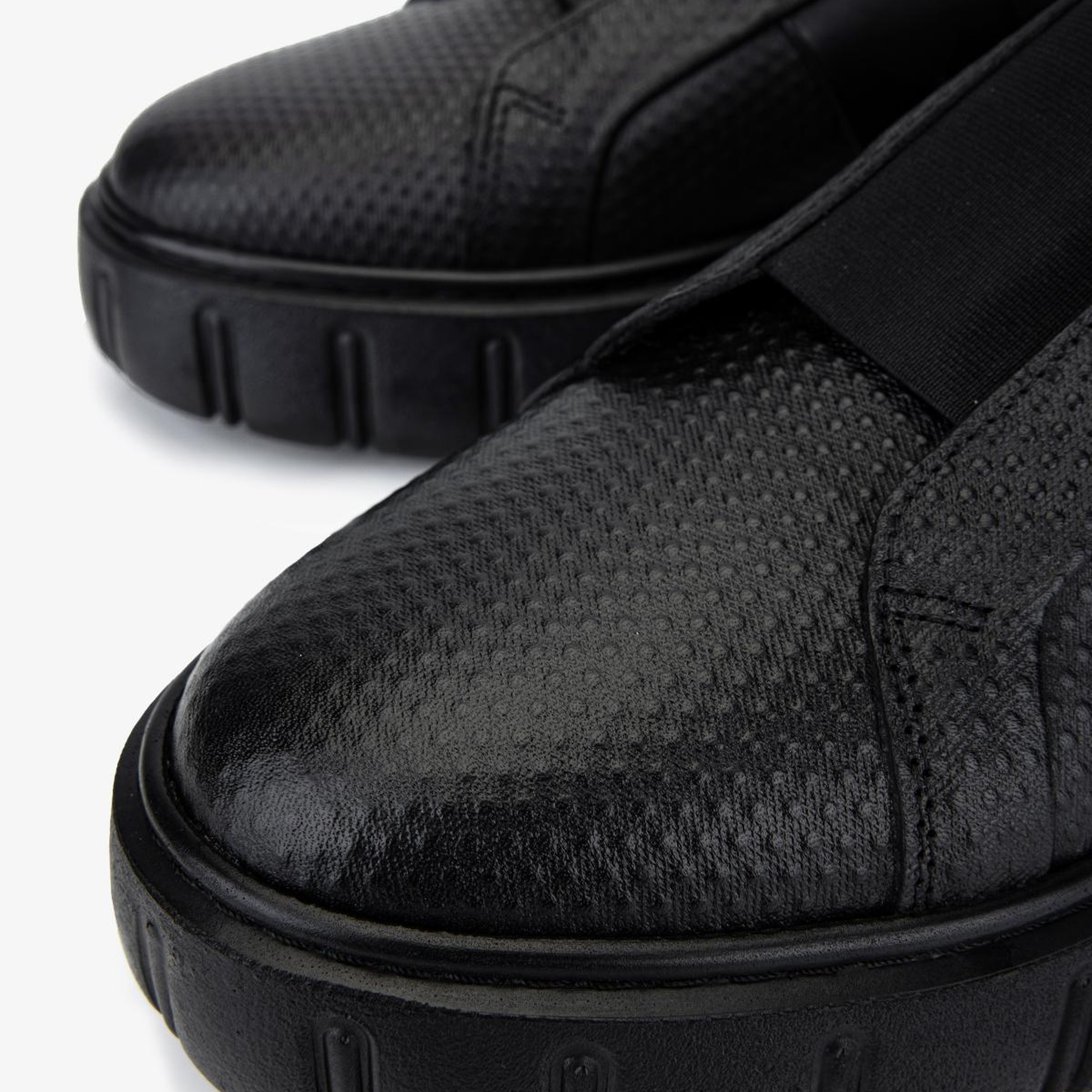 Valmenti Erkek Hakiki Deri Siyah Sneakers & Spor Ayakkabı