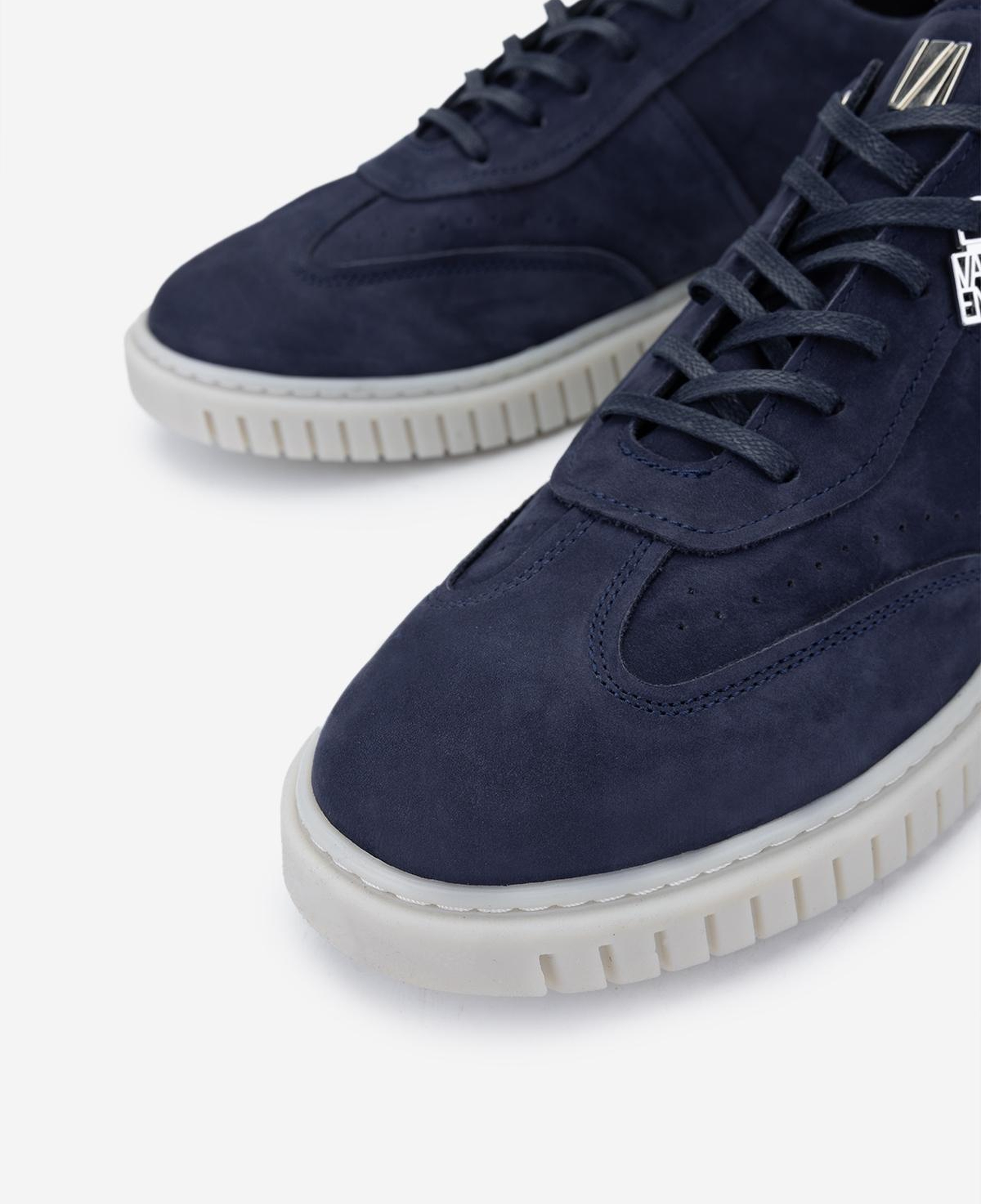 Valmenti Erkek Hakiki Deri Lacivert Nubuk Sneakers & Spor Ayakkabı