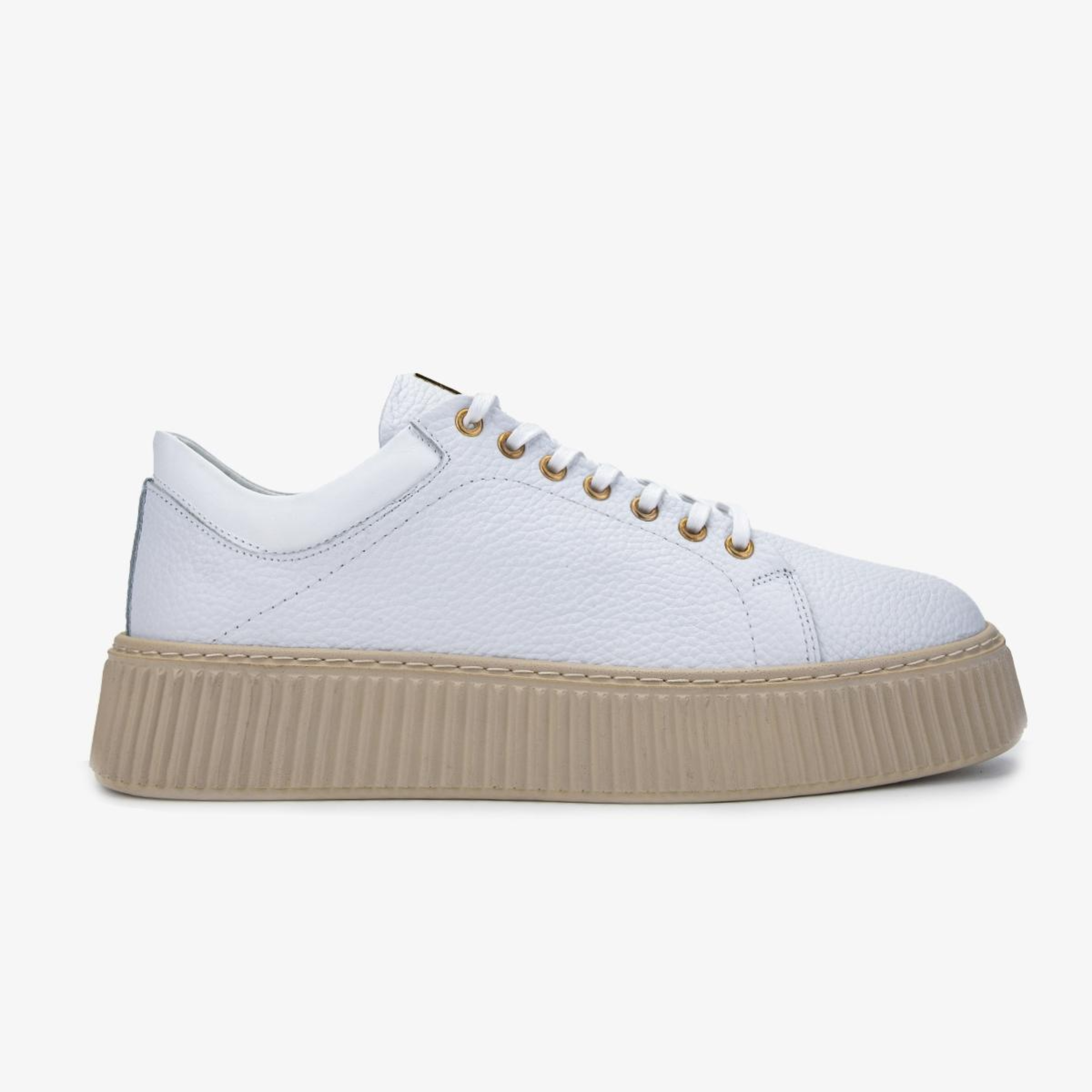Valmenti Erkek Hakiki Deri Beyaz Sneakers & Spor Ayakkabı