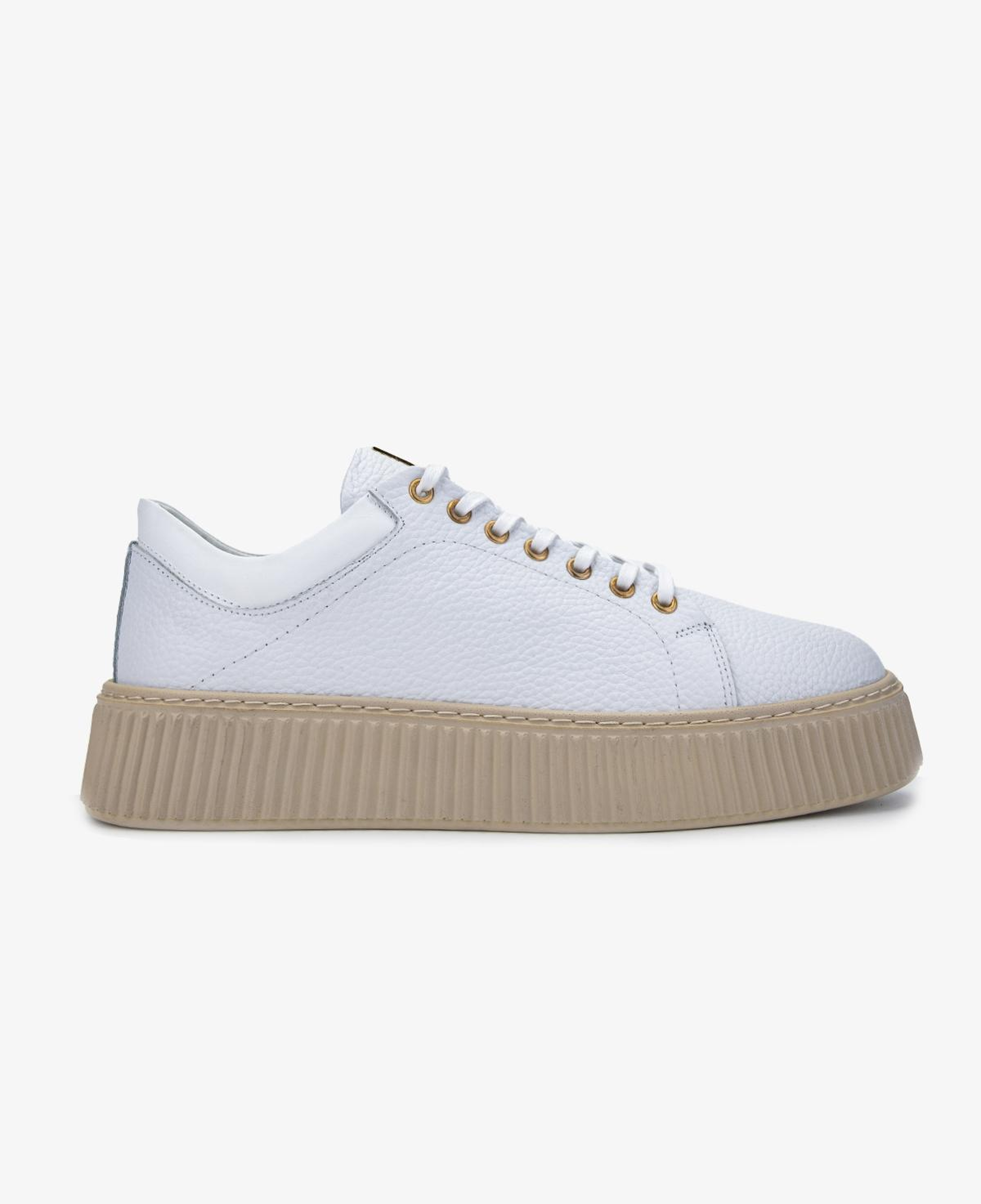 Valmenti Erkek Hakiki Deri Beyaz Sneakers & Spor Ayakkabı