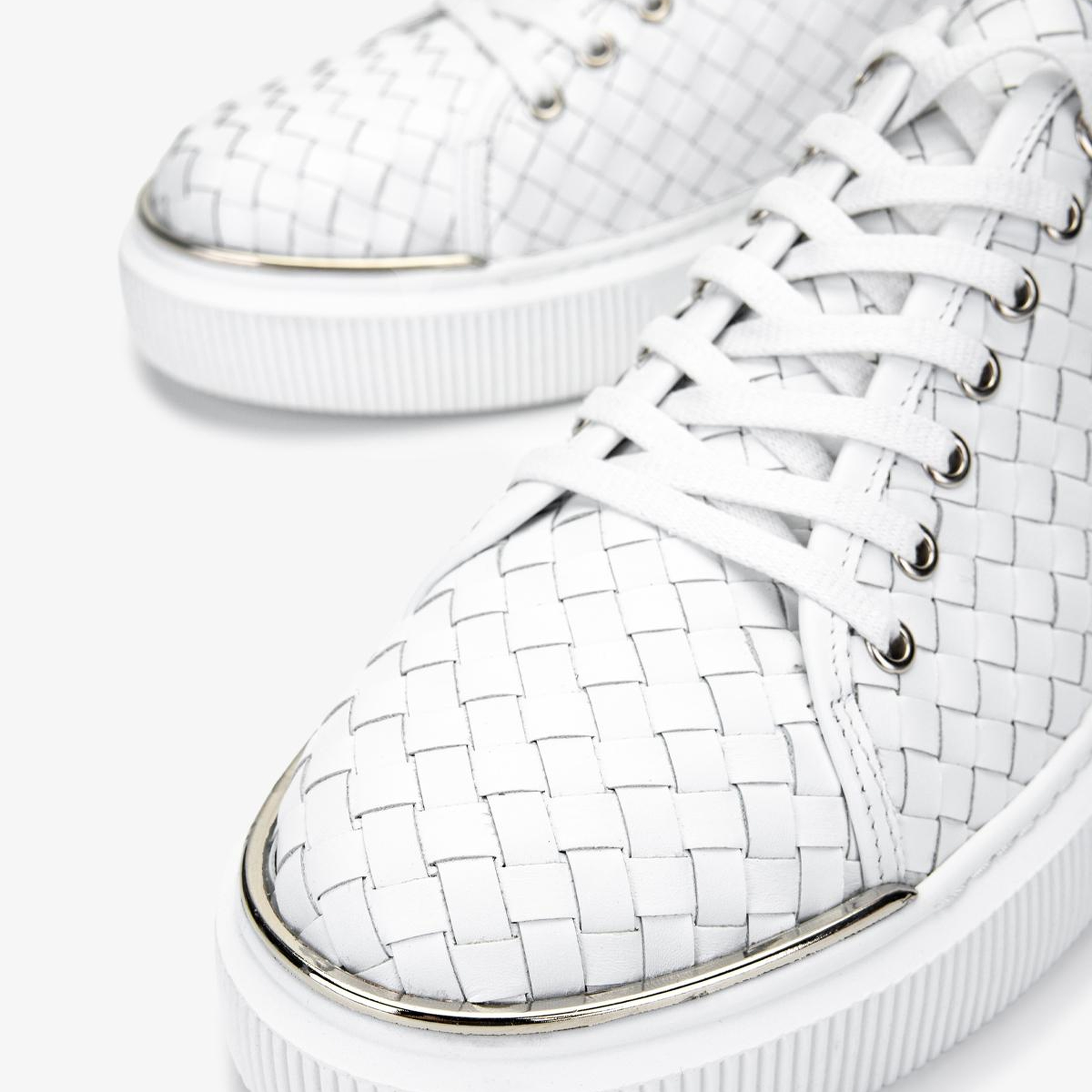 Valmenti Erkek Hakiki Deri Beyaz Sneakers & Spor Ayakkabı