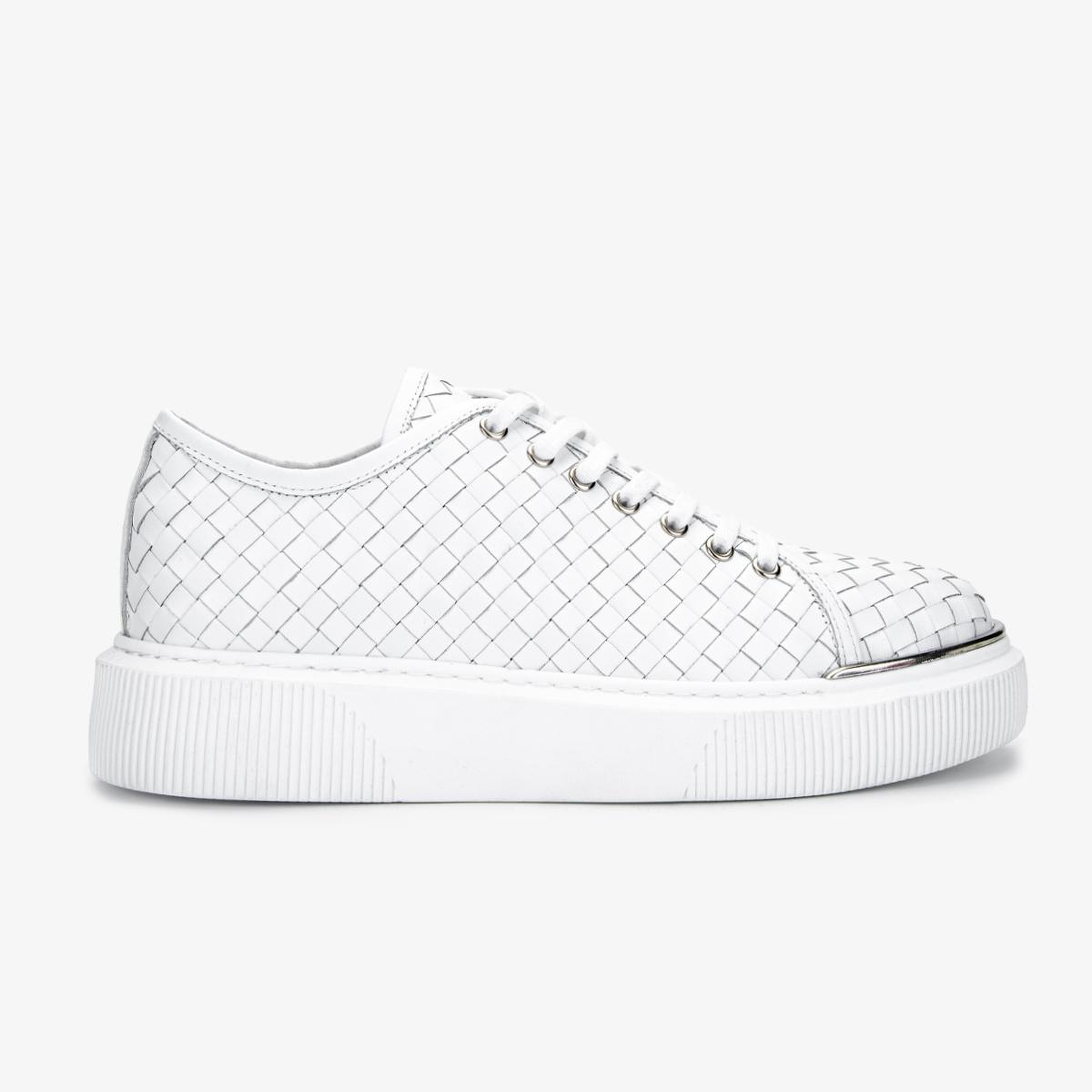 Valmenti Erkek Hakiki Deri Beyaz Sneakers & Spor Ayakkabı