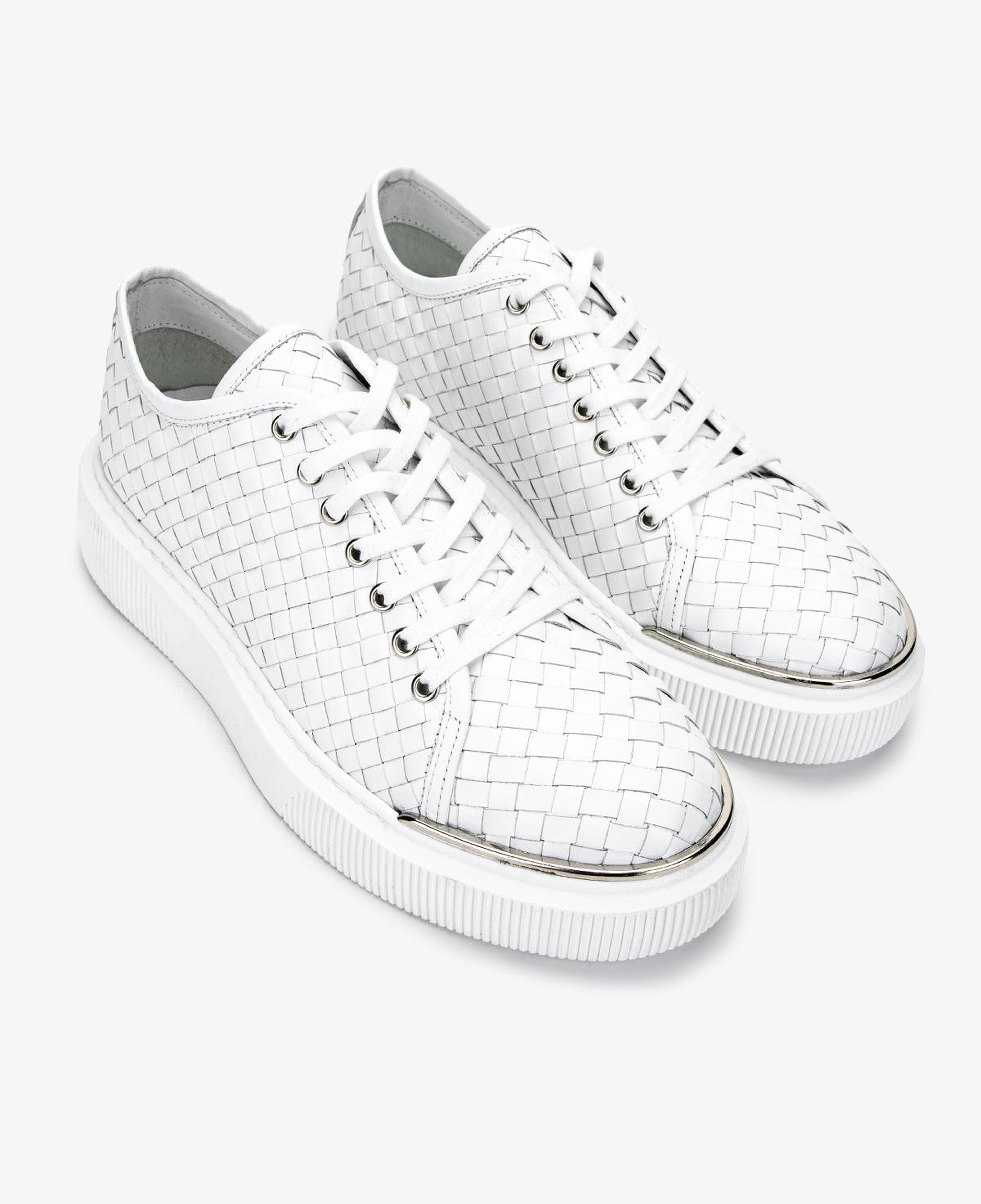 Valmenti Erkek Hakiki Deri Beyaz Sneakers & Spor Ayakkabı