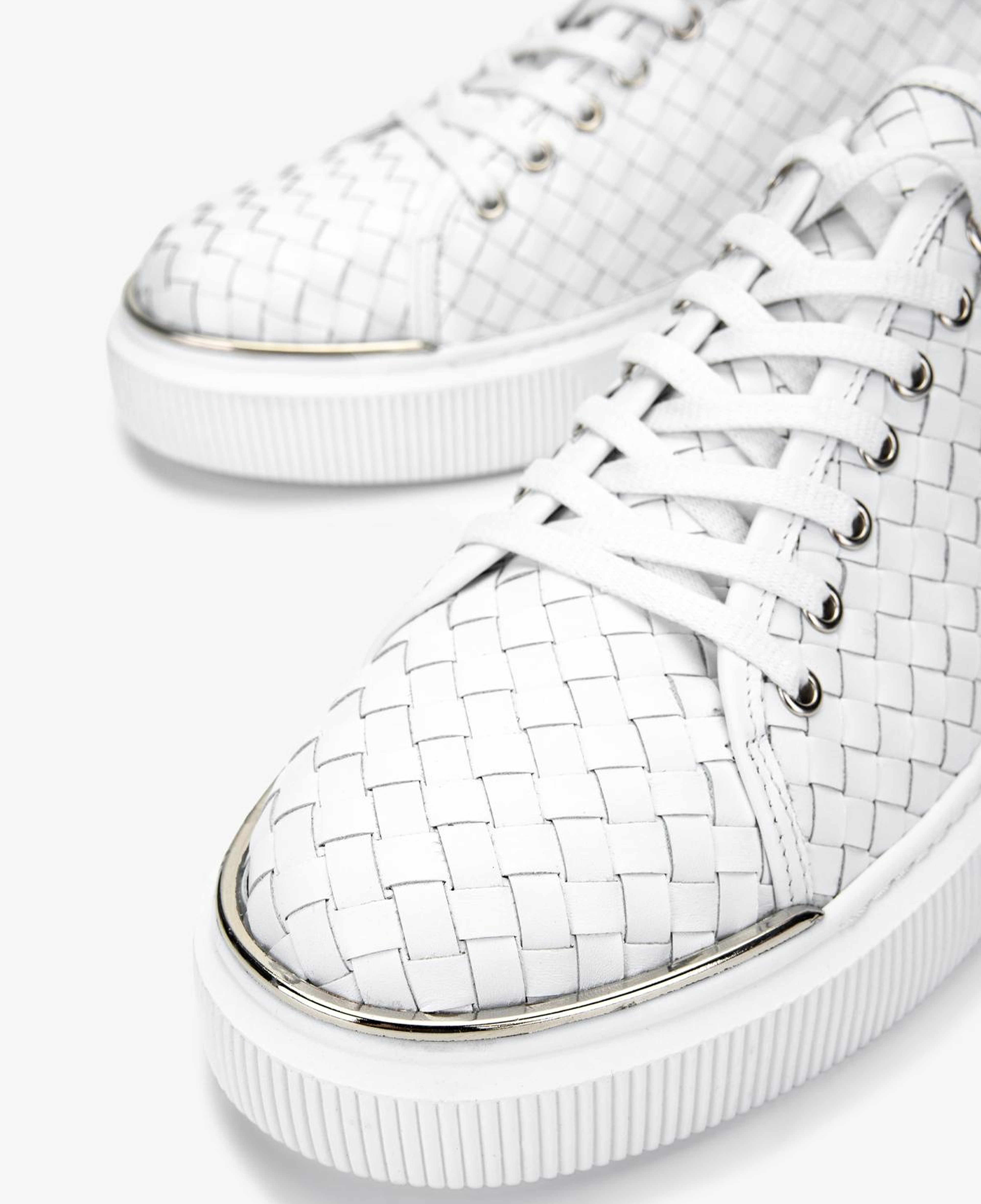 Valmenti Erkek Hakiki Deri Beyaz Sneakers & Spor Ayakkabı