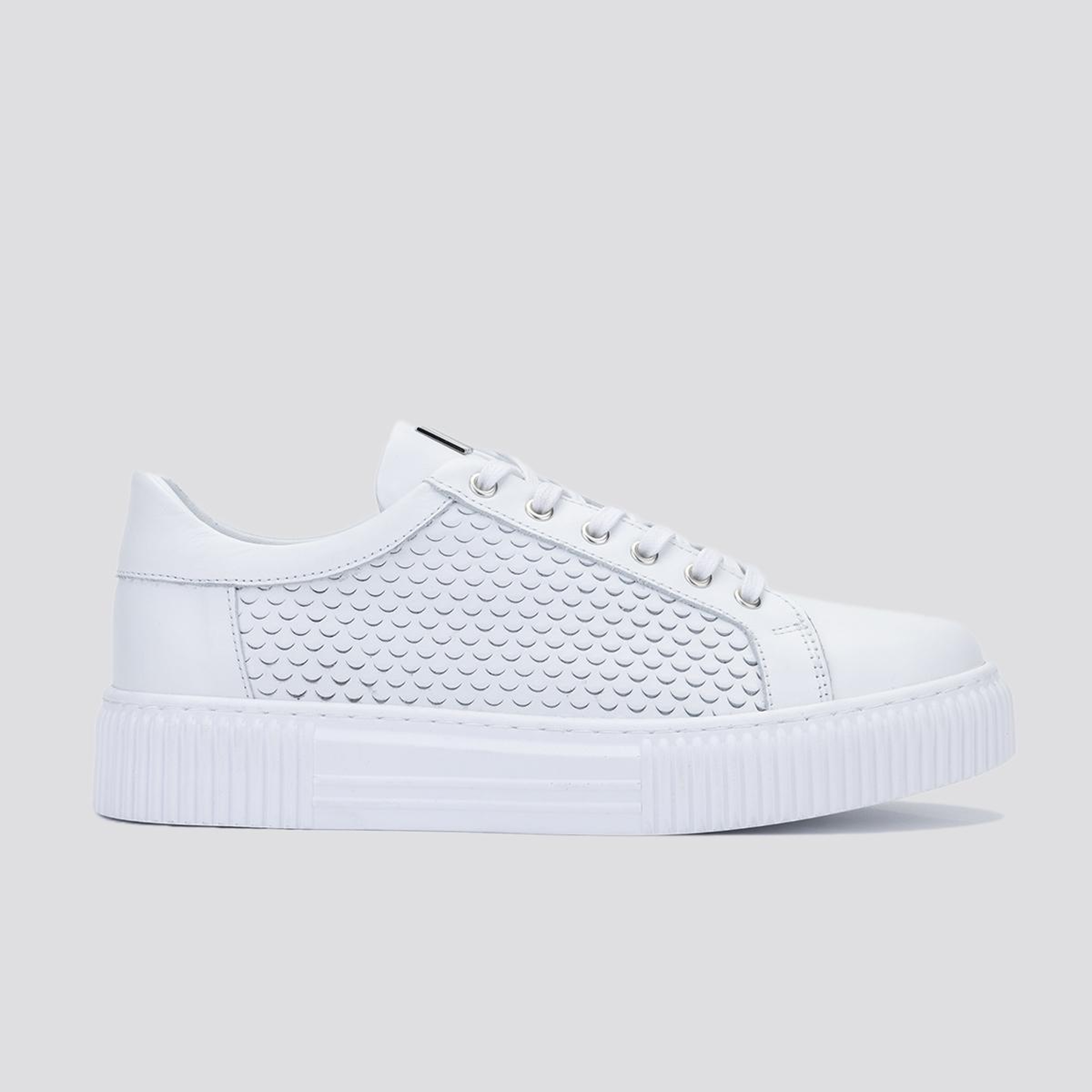 Valmenti Erkek Hakiki Deri Beyaz Sneakers & Spor Ayakkabı