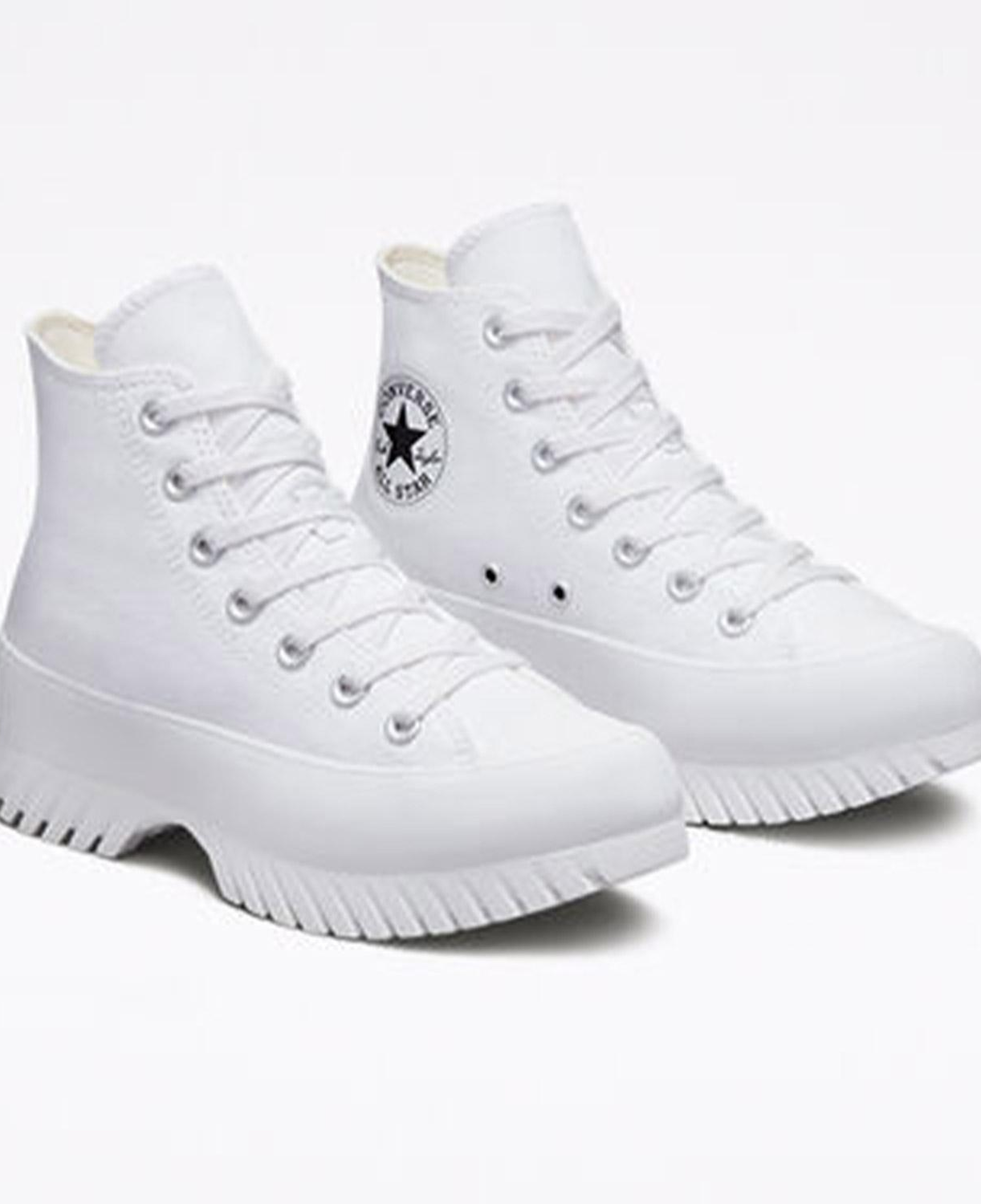 Converse Chuck Taylor All Star Lugged 2.0 Unisex Beyaz Platform Sneaker