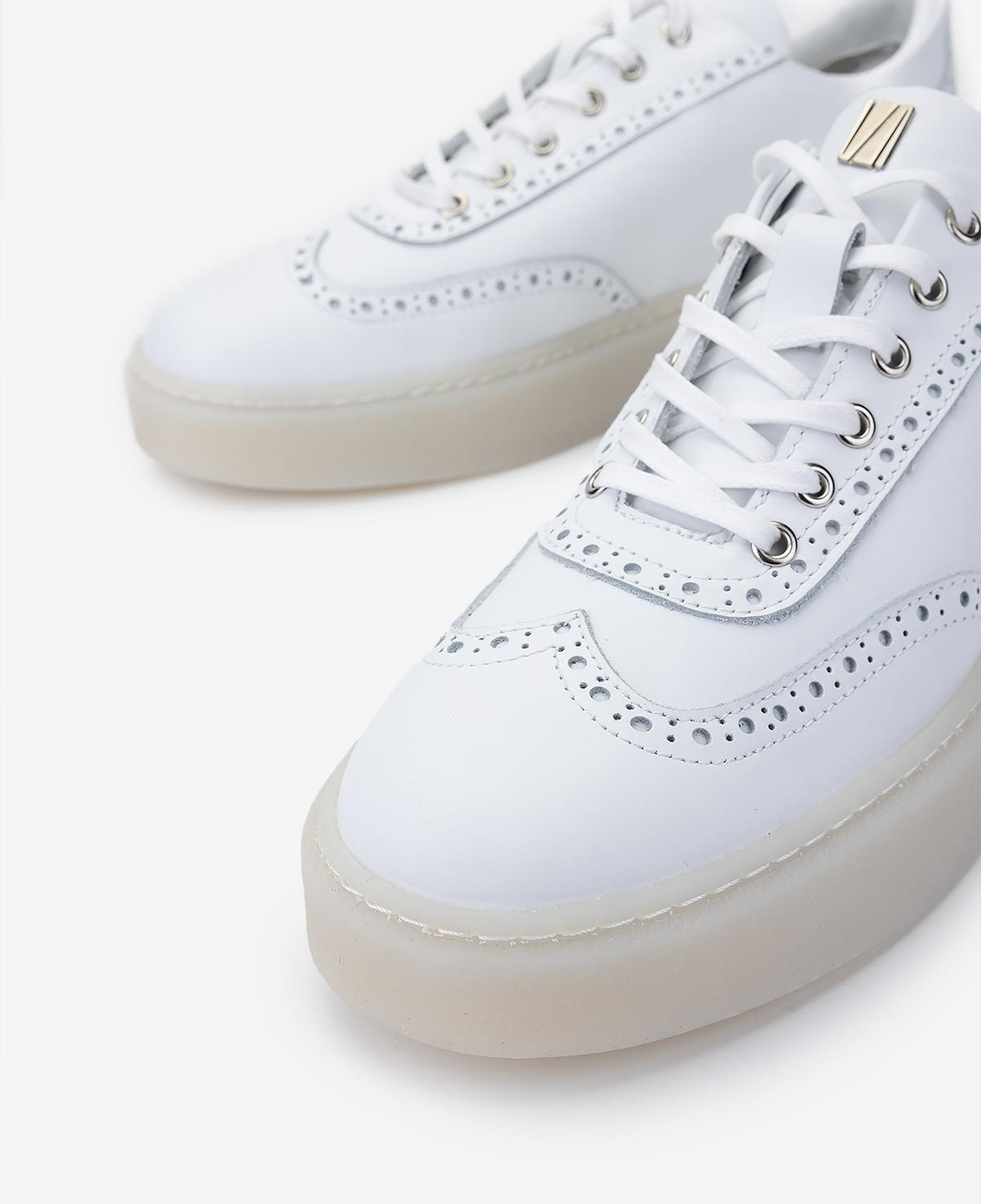 Valmenti Erkek Hakiki Deri Beyaz Sneakers & Spor Ayakkabı