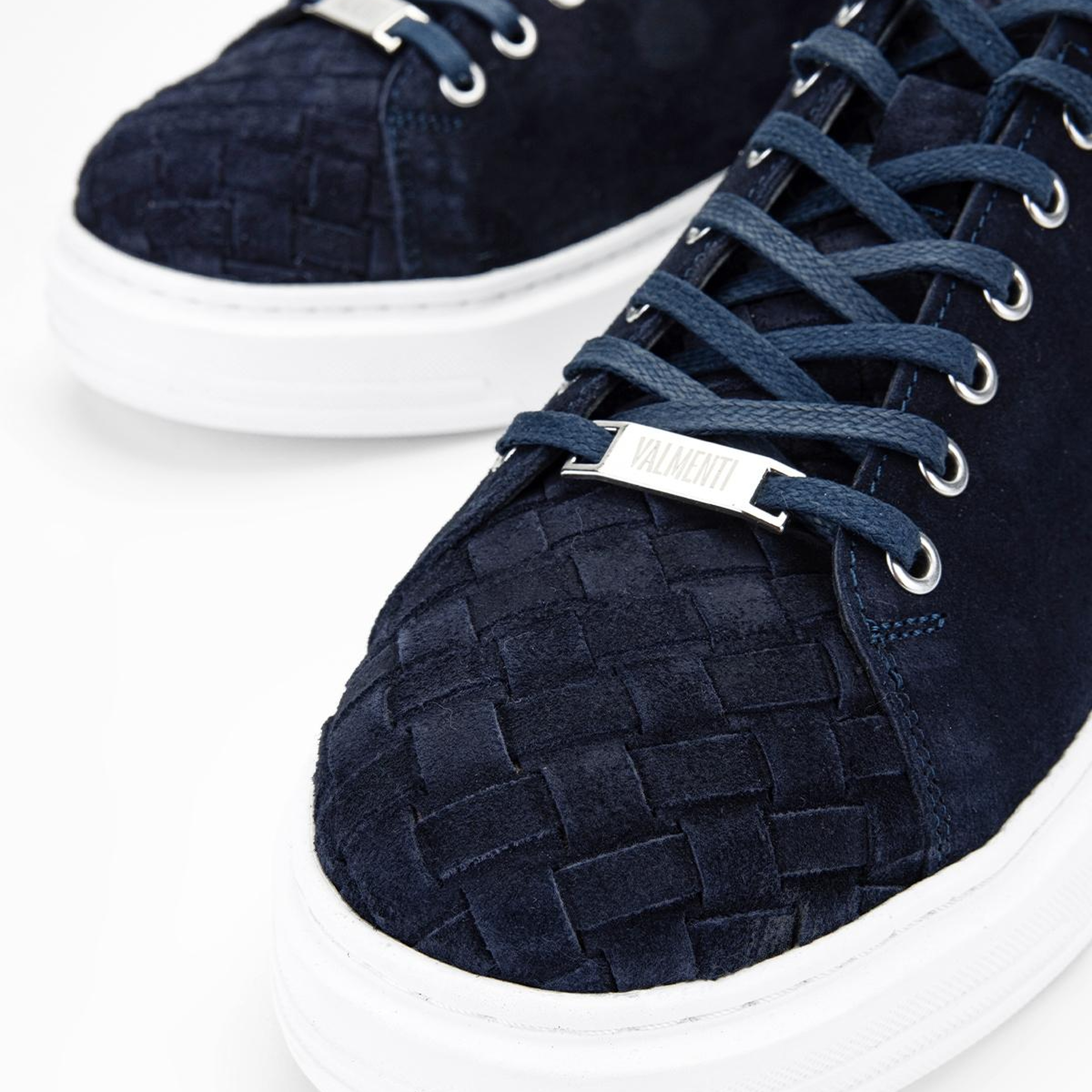 Valmenti Erkek Hakiki Deri Lacivert Süet Sneakers & Spor Ayakkabı