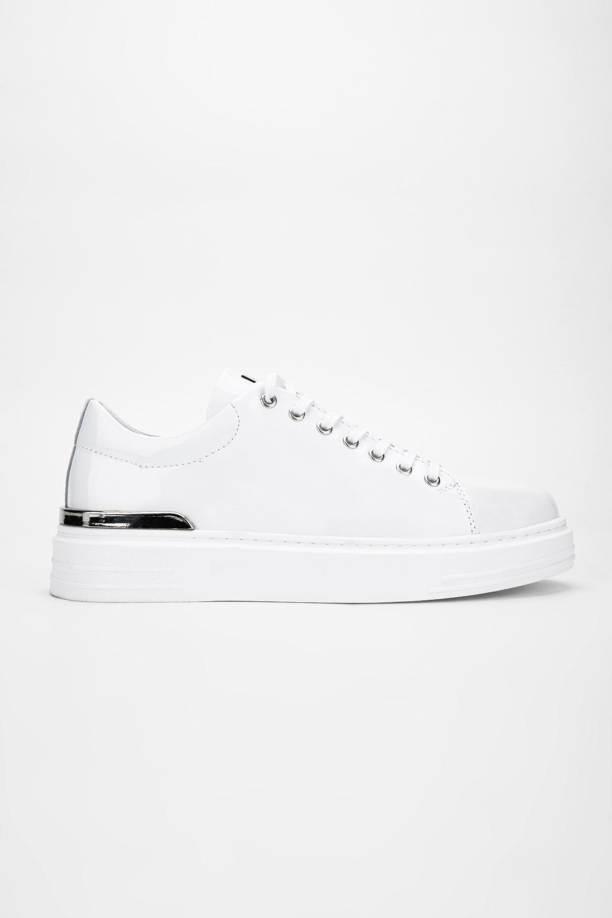 Valmenti Erkek Hakiki Deri Beyaz Sneakers & Spor Ayakkabı