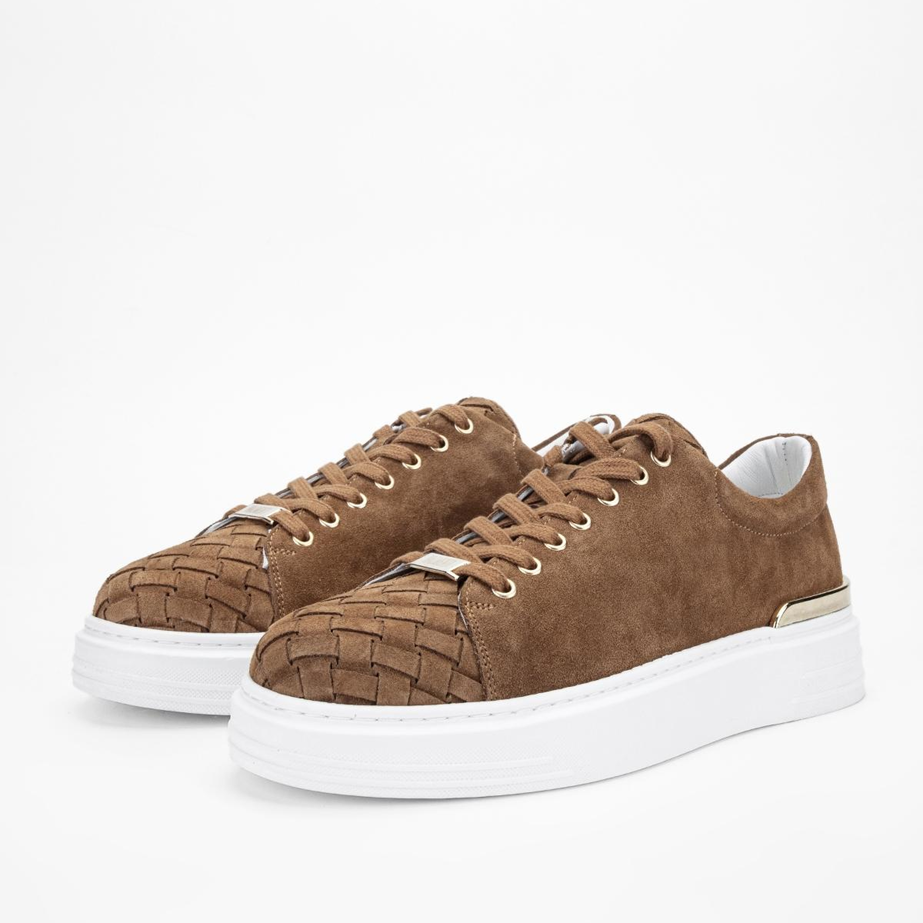 Valmenti Erkek Hakiki Deri Taba Süet Sneakers & Spor Ayakkabı