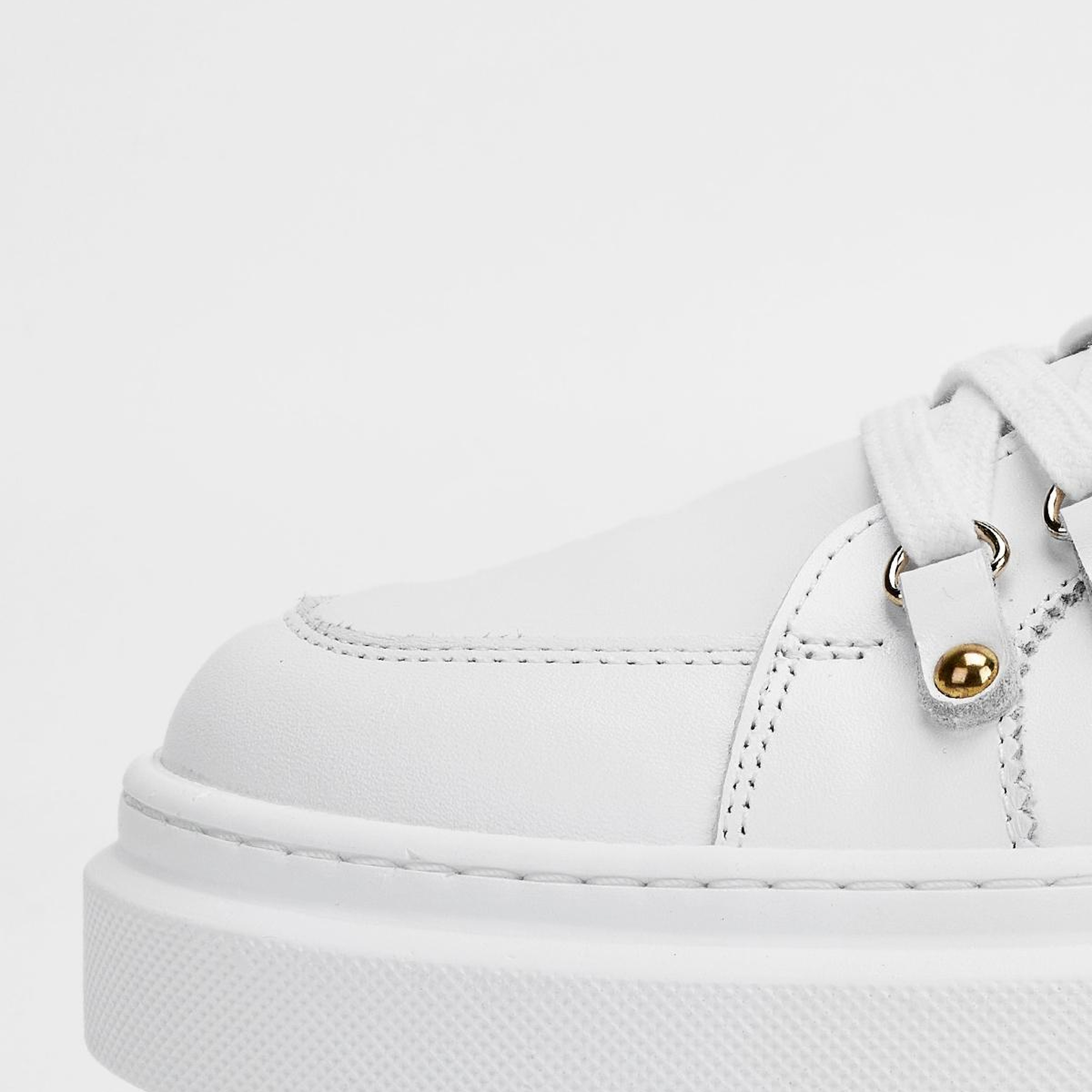 Valmenti Erkek Hakiki Deri Beyaz Sneakers & Spor Ayakkabı