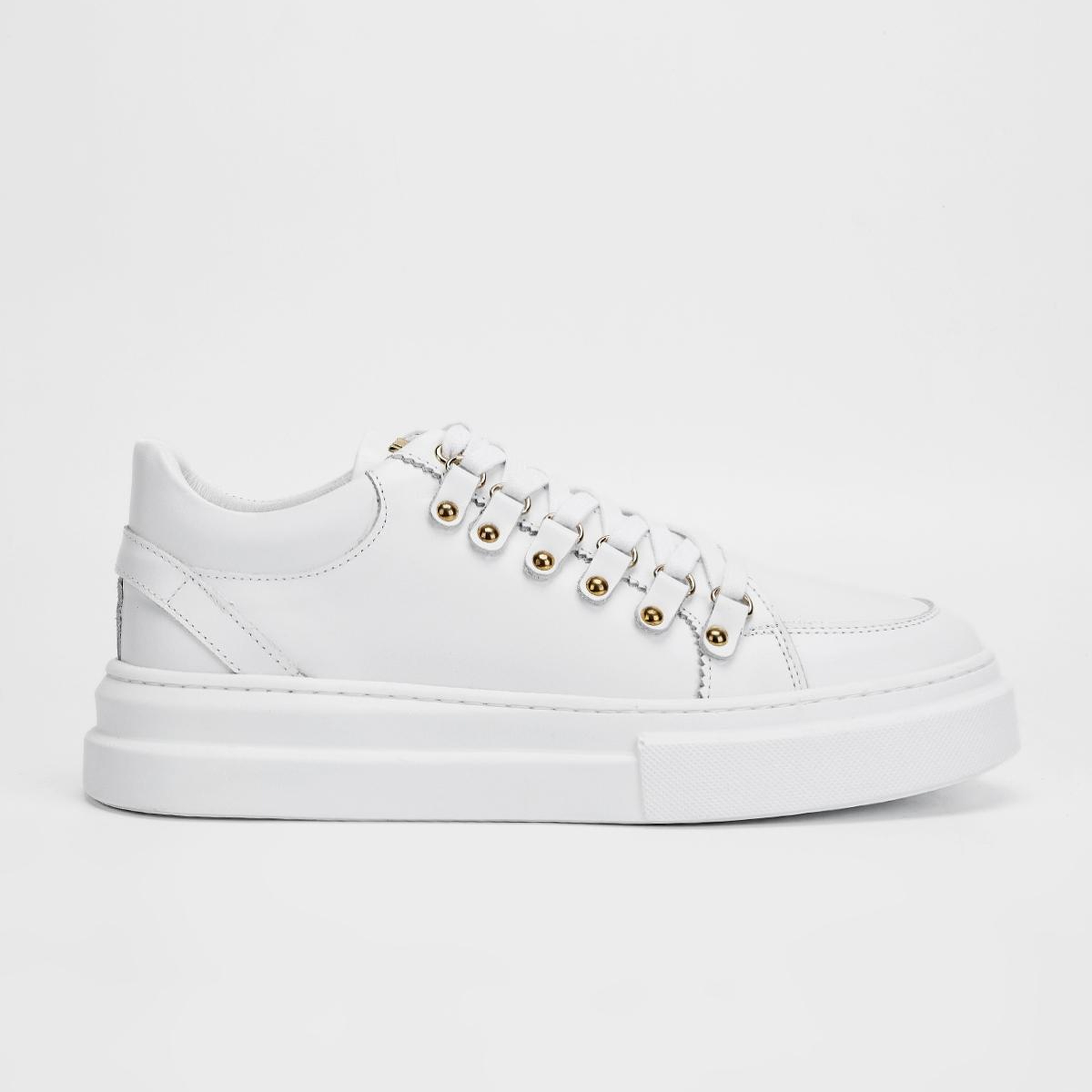 Valmenti Erkek Hakiki Deri Beyaz Sneakers & Spor Ayakkabı