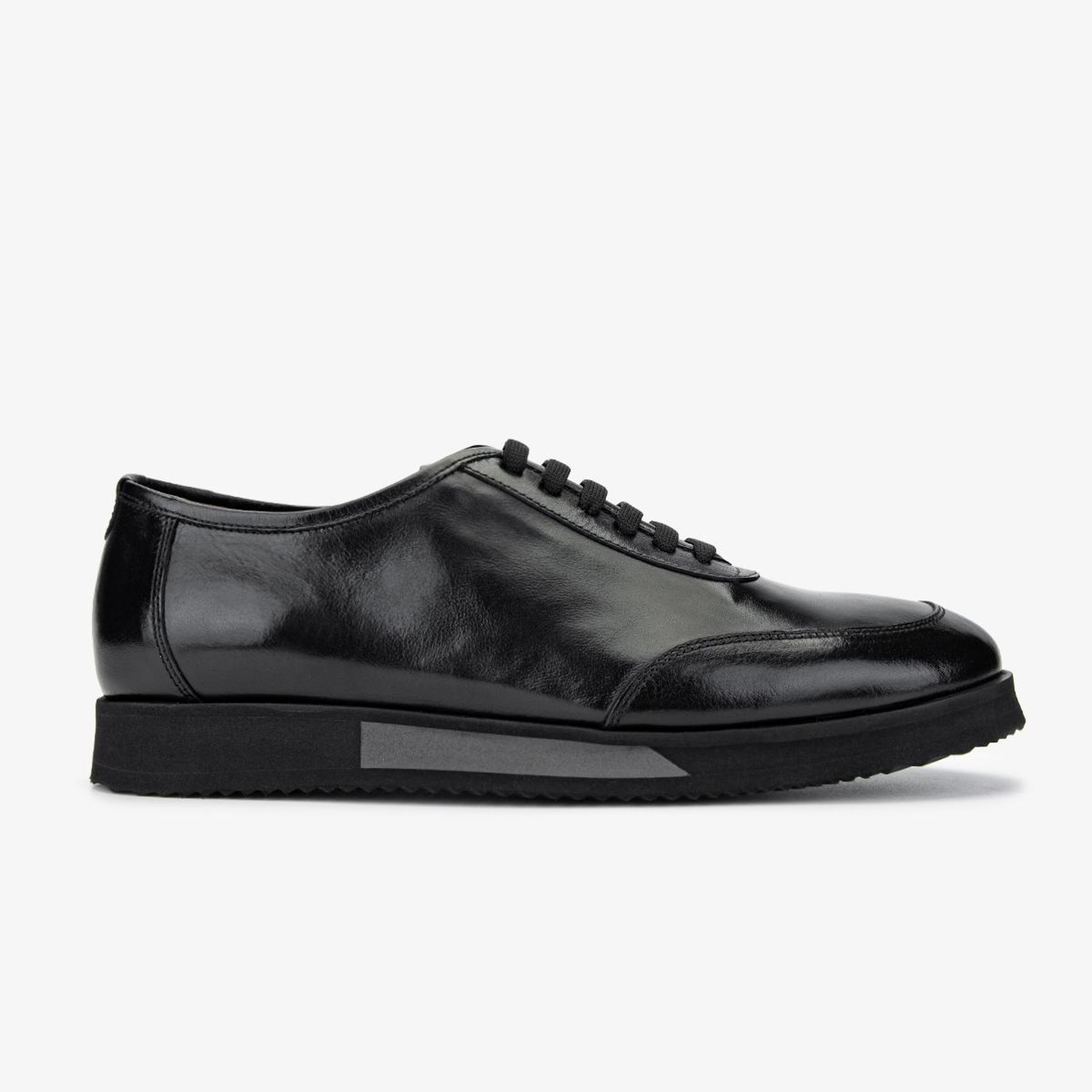 Valmenti Erkek Hakiki Deri Siyah Sneakers & Spor Ayakkabı