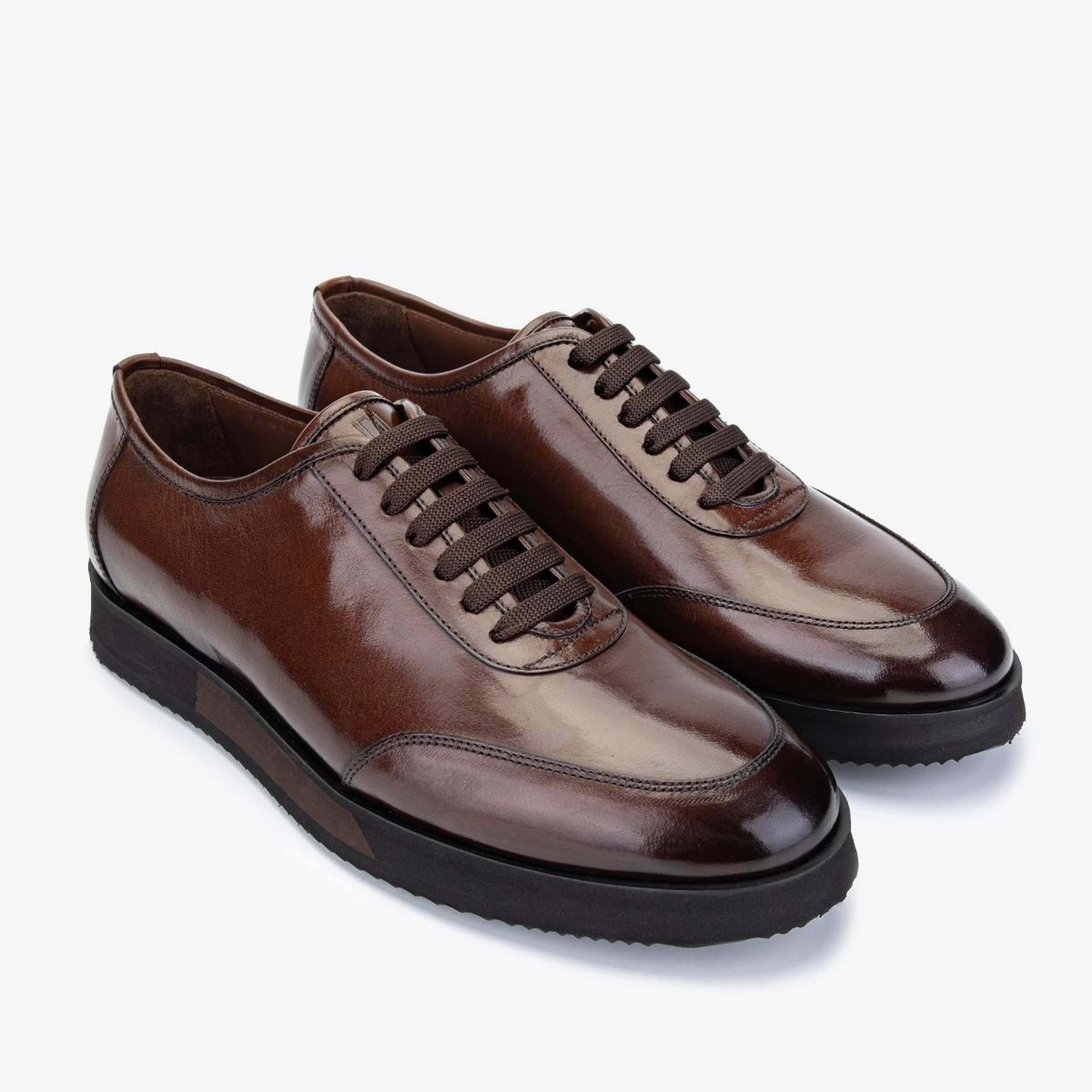 Valmenti Erkek Hakiki Deri Taba Sneakers & Spor Ayakkabı