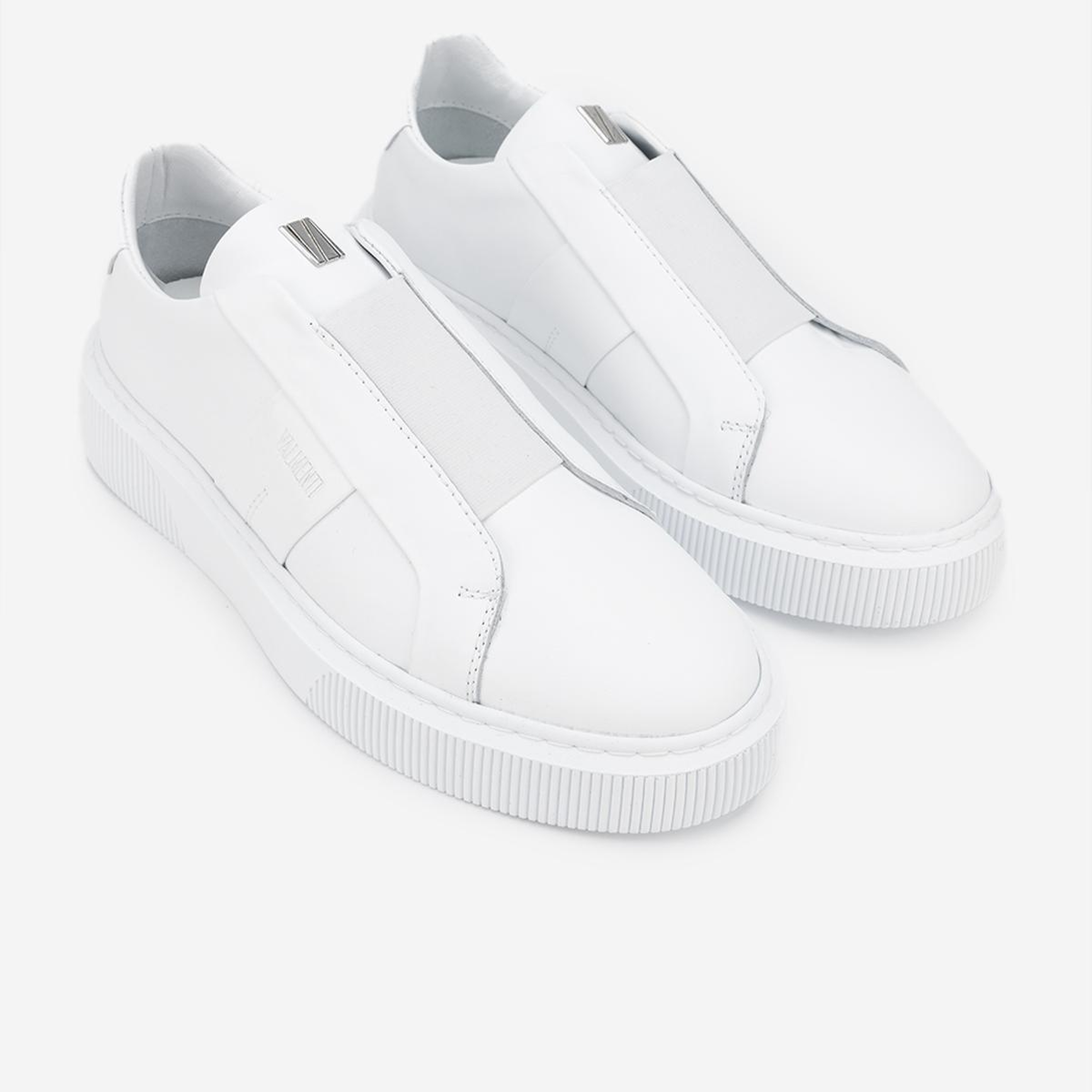 Valmenti Erkek Hakiki Deri Beyaz Sneakers & Spor Ayakkabı