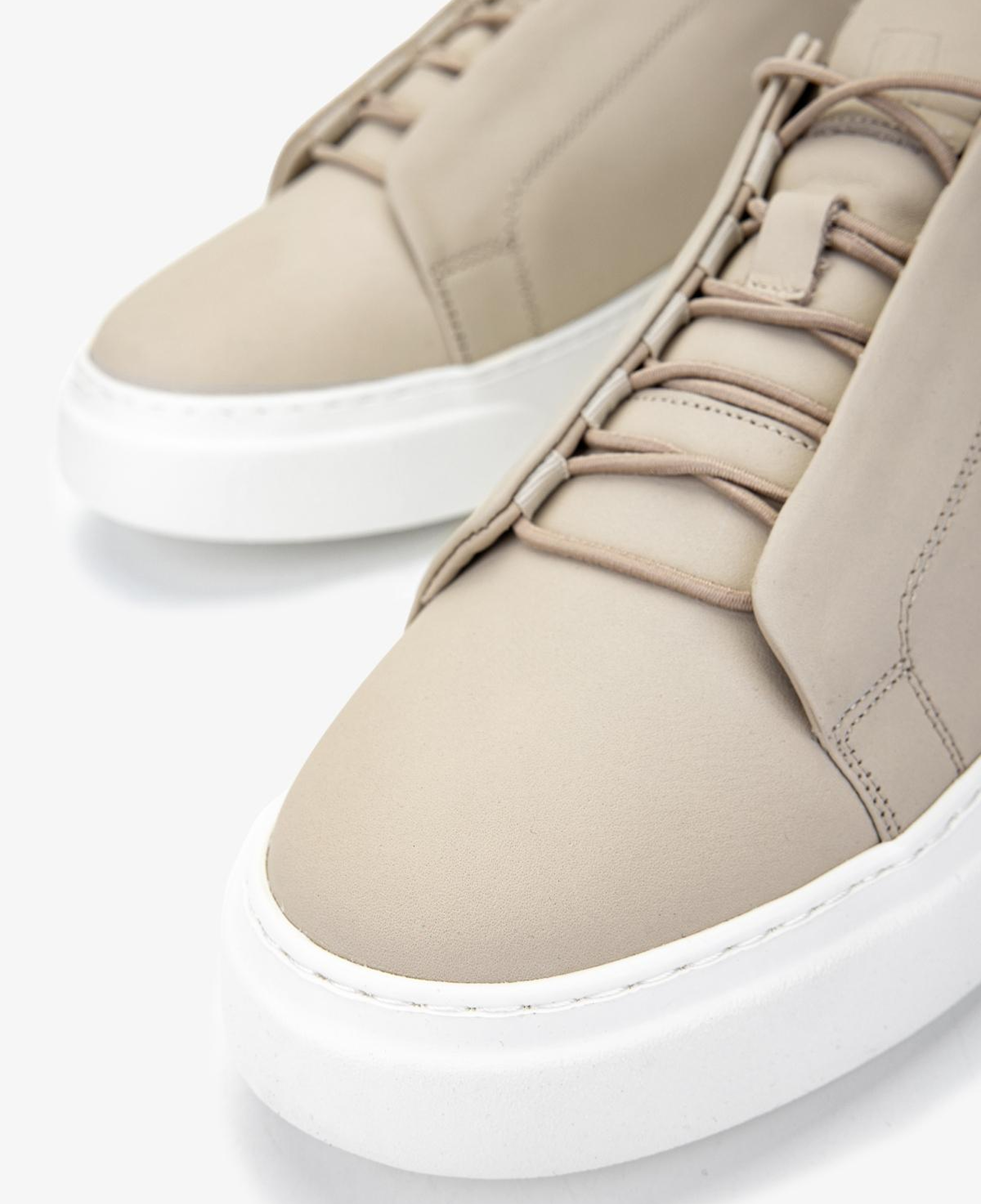 Valmenti Erkek Hakiki Deri Bej Sneakers & Spor Ayakkabı